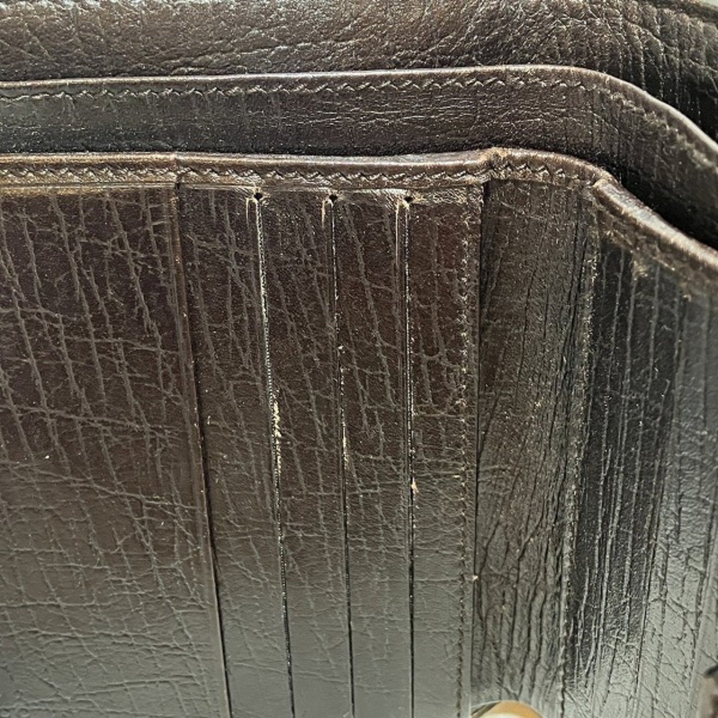 Gucci Brown Gg Supreme Leather Wallet (Bi-Fold)