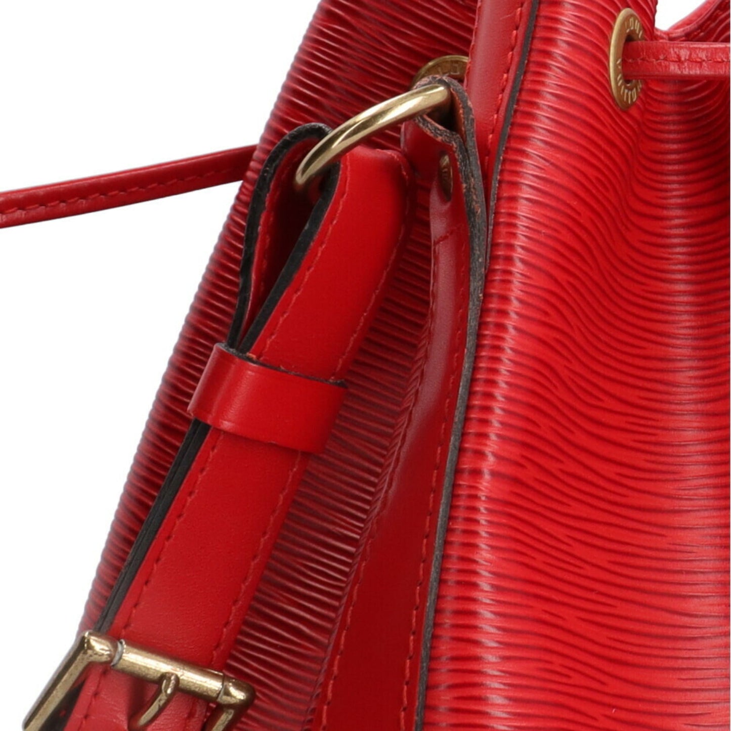 Louis Vuitton Red Color Epi Leather Shoulder Bag