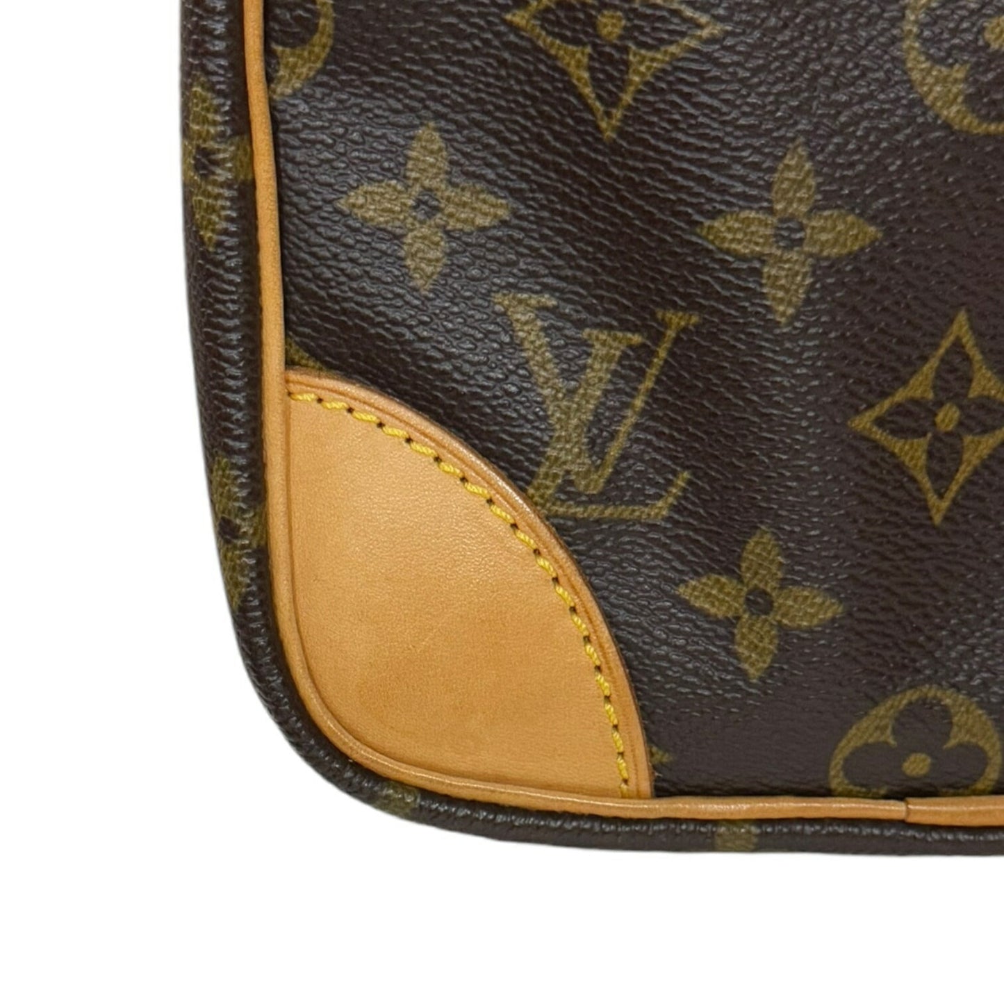 Louis Vuitton Brown Monogram Canvas Shoulder Bag