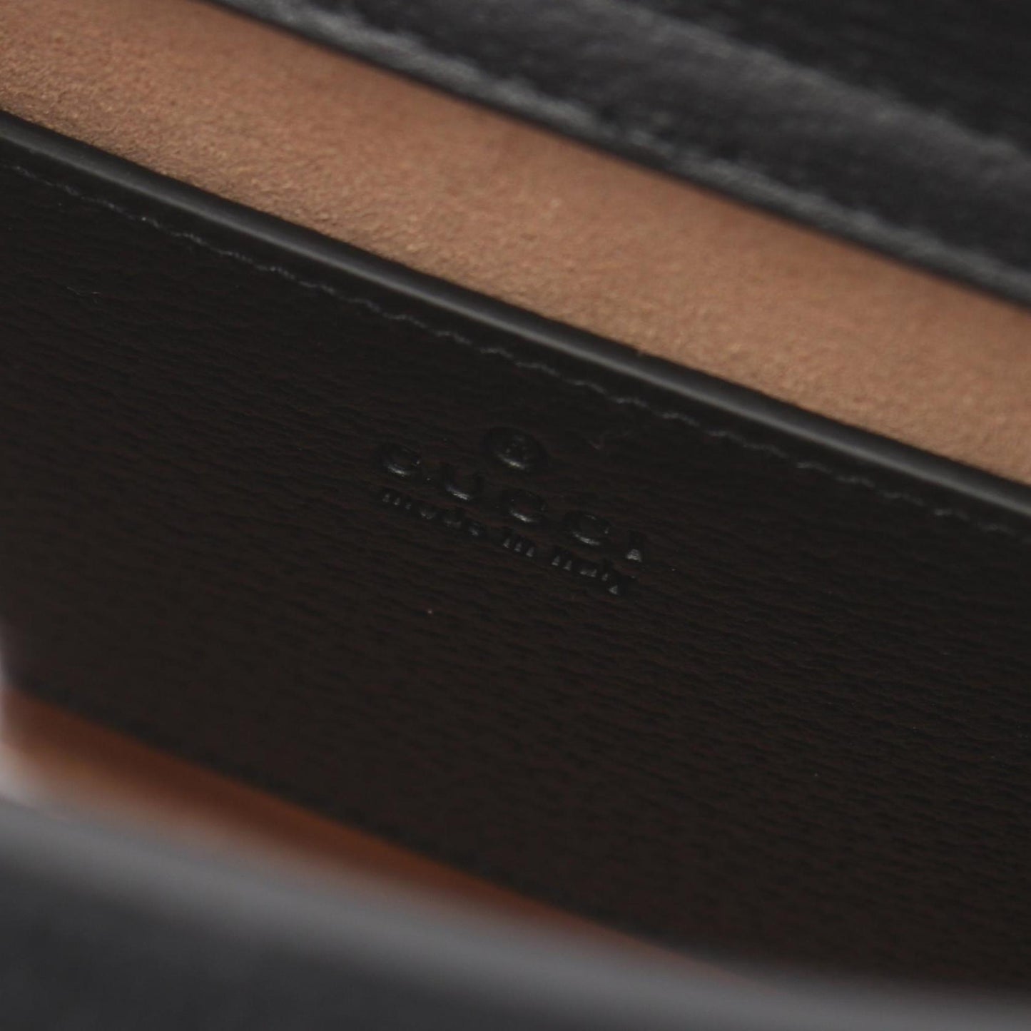 Gucci Black Leather Tote Bag