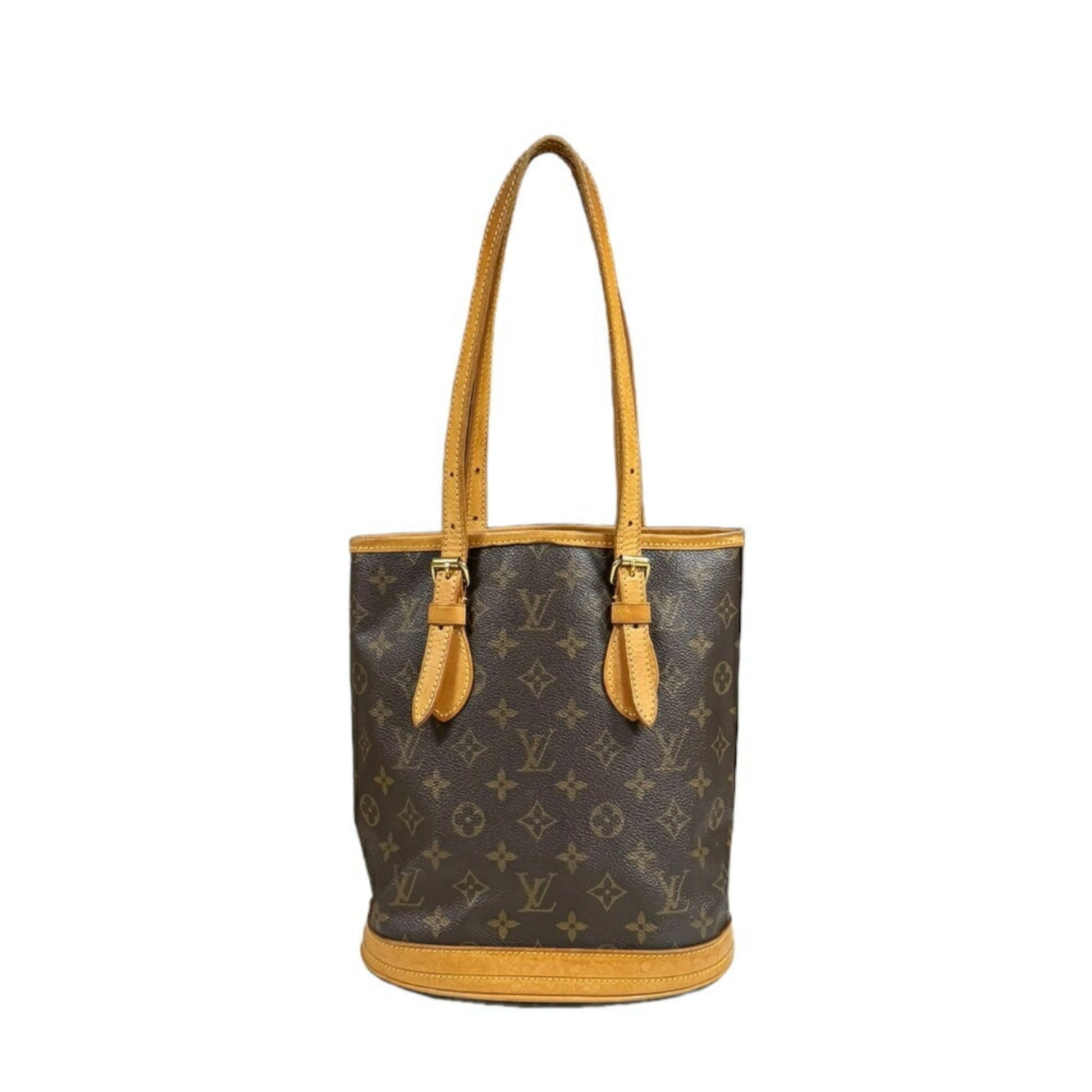Louis Vuitton Brown Monogram Shoulder Bag ()