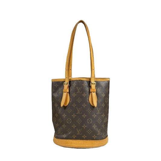 Louis Vuitton Brown Monogram Shoulder Bag ()