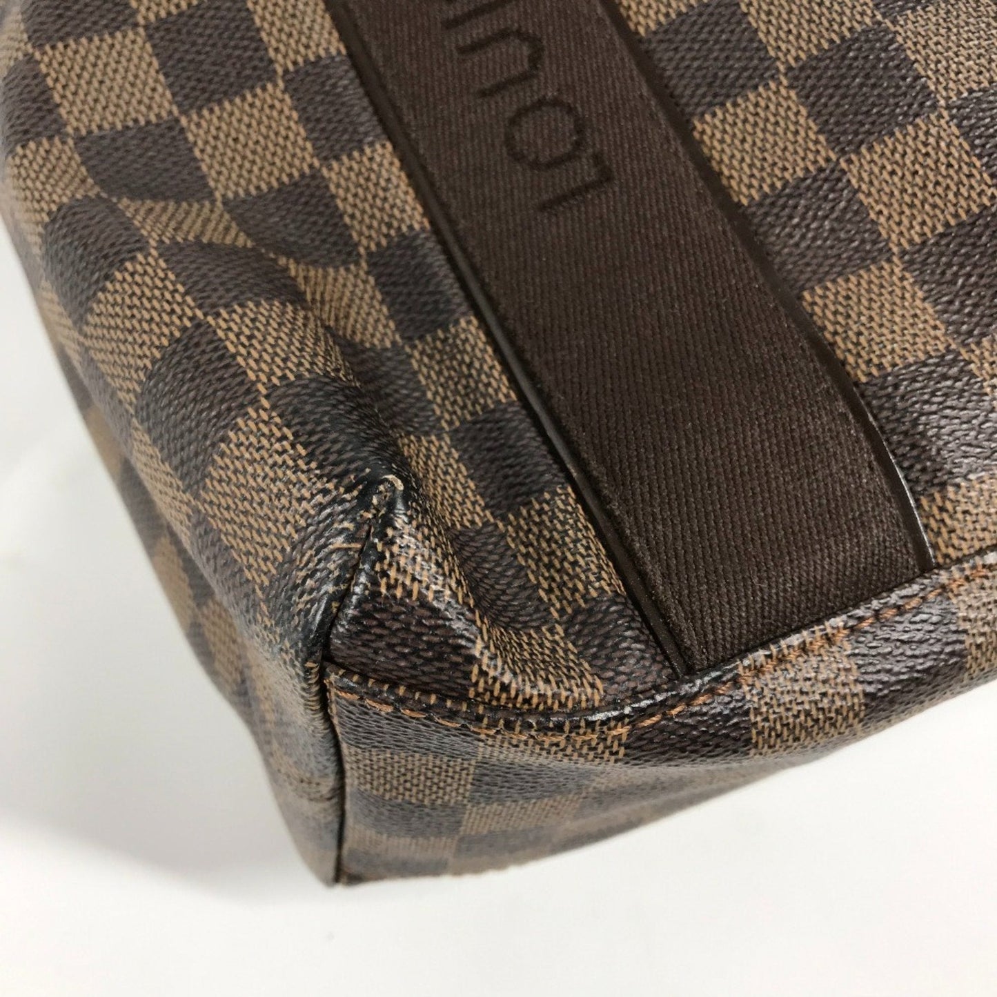Louis Vuitton Brown Damier Canvas Ebene Damier Canvas Shoulder Bag Tote Bag