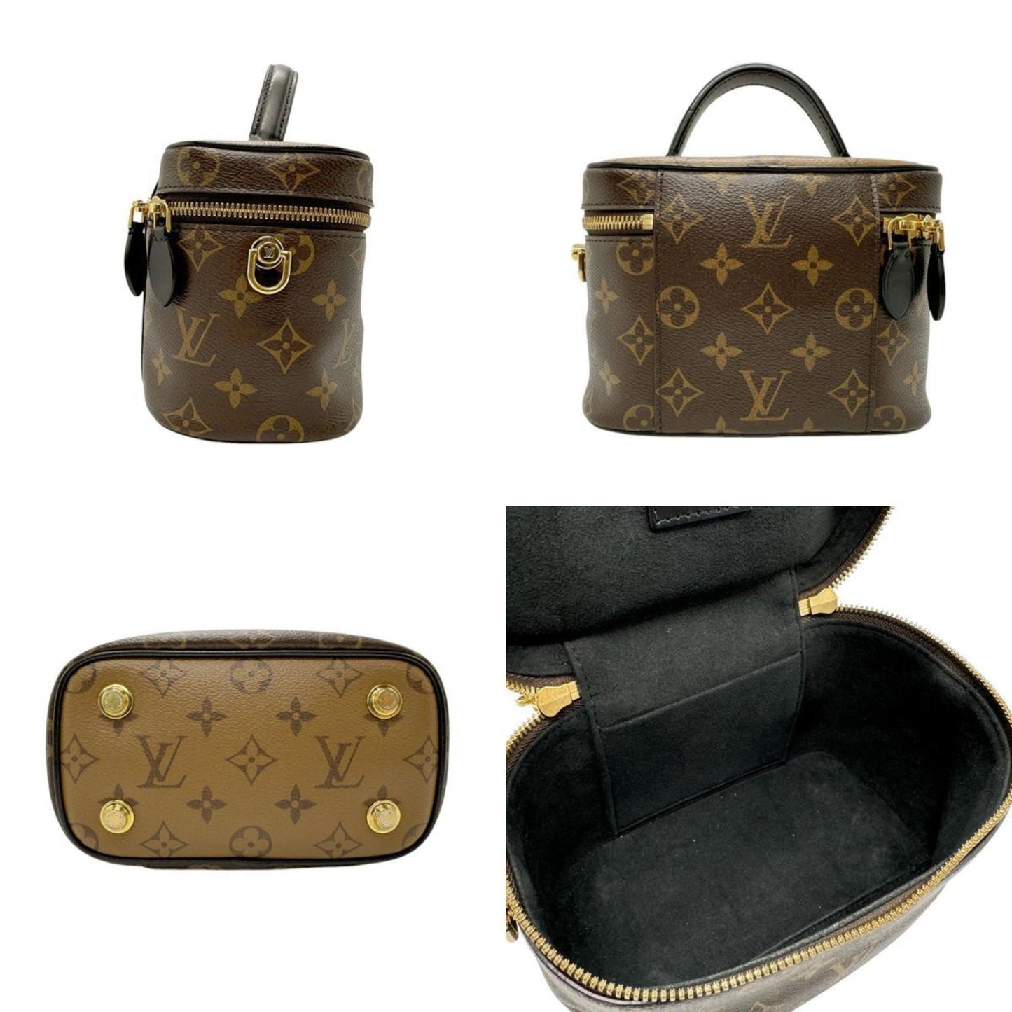 Louis Vuitton Brown Monogram Reverse Handbag Shoulder Bag