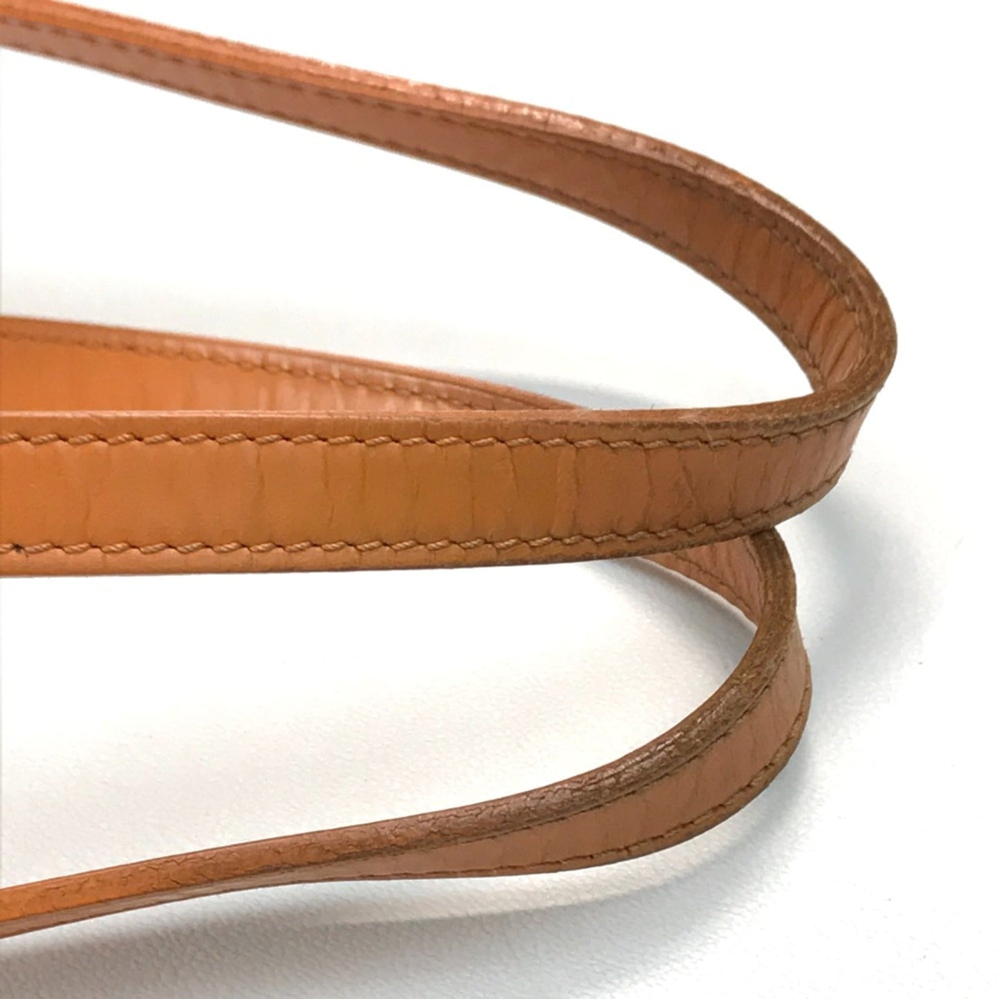 Louis Vuitton Orange Leather Shoulder Bag