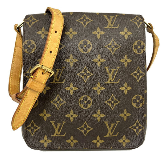 Louis Vuitton Brown Monogram Shoulder Bag ()
