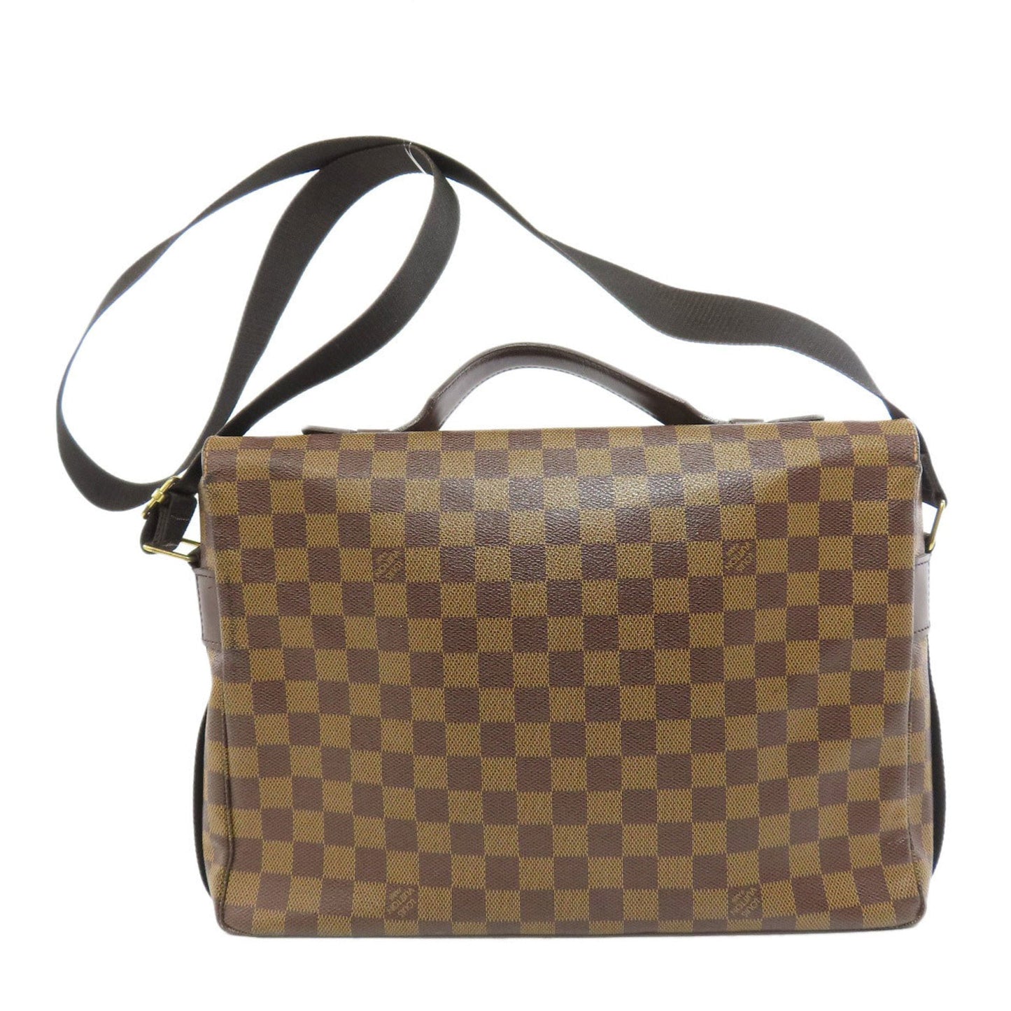 Louis Vuitton Damier Canvas Ebene Damier Canvas Shoulder Bag