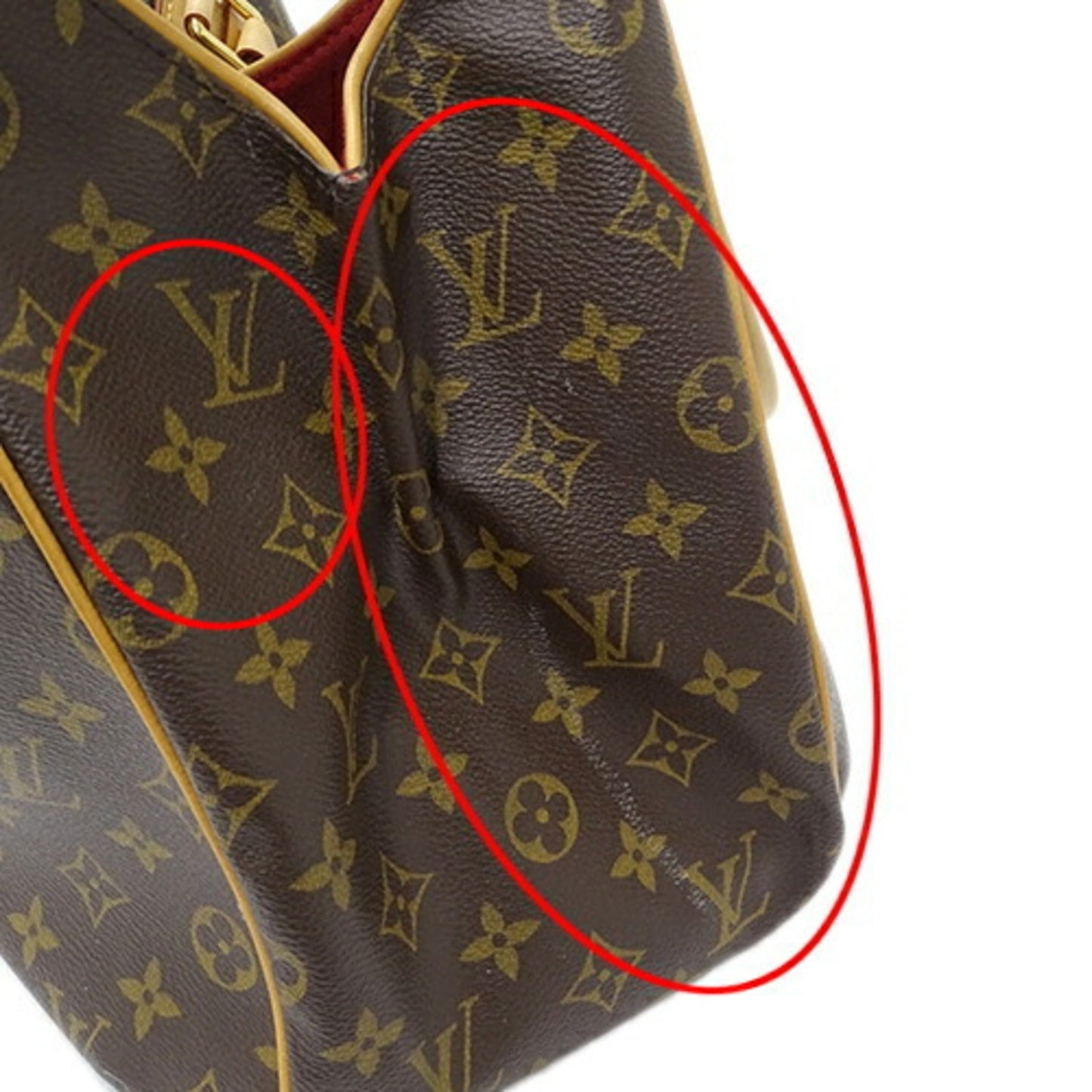 Louis Vuitton Brown Monogram Monogram Shoulder Bag Tote Bag