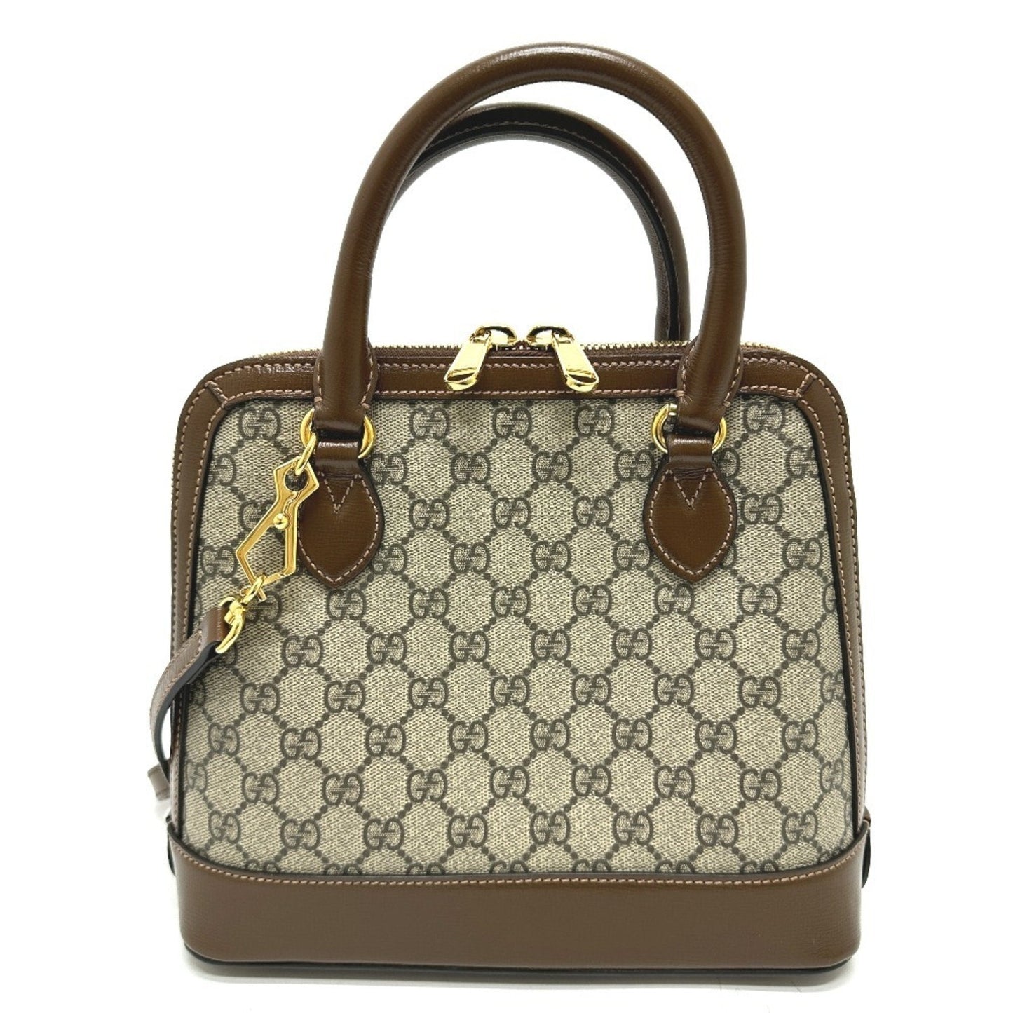 Gucci Brown Gg Supreme Handbag Shoulder Bag