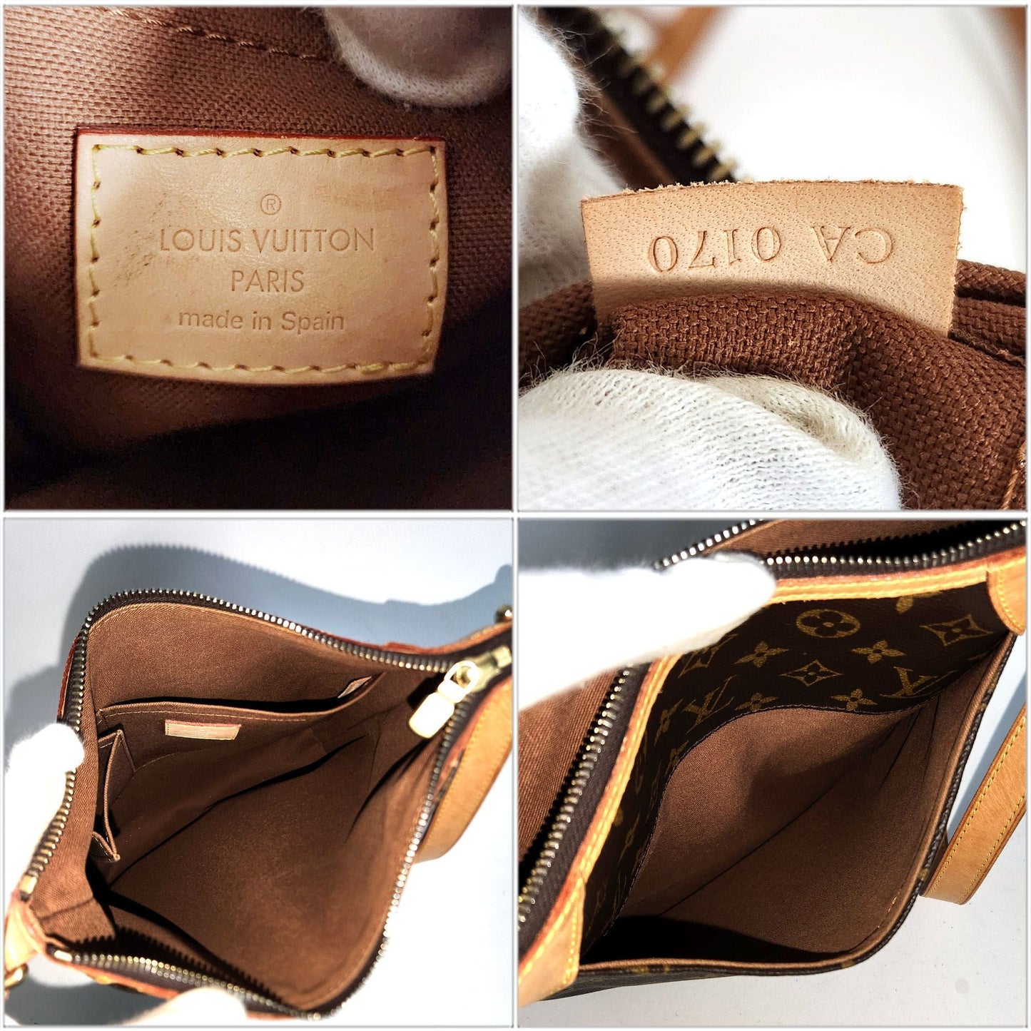 Louis Vuitton Brown Monogram Shoulder Bag