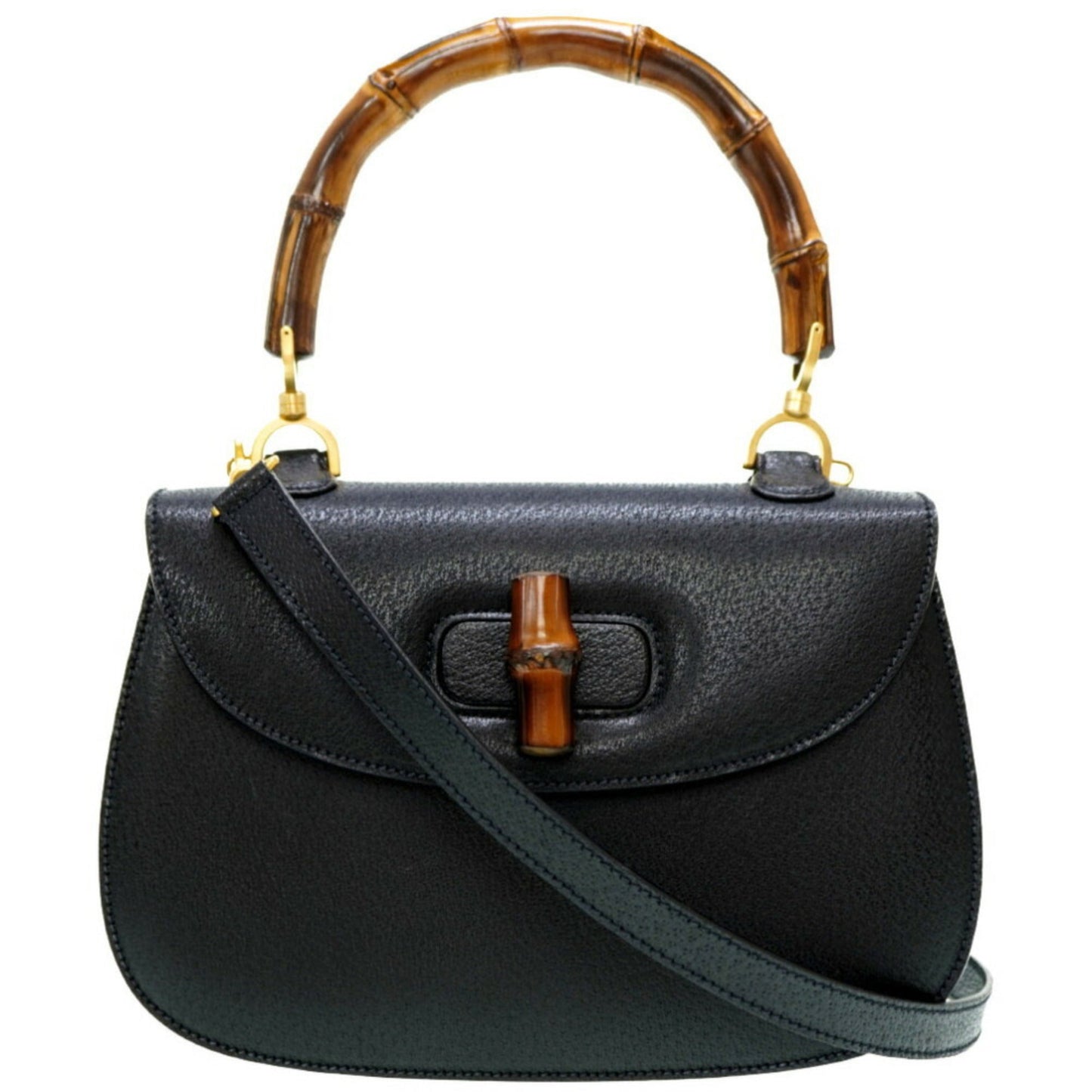 Gucci Gold Leather Handbag ()