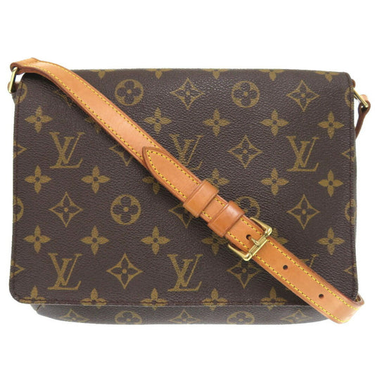 Louis Vuitton Brown Monogram Shoulder Bag ()