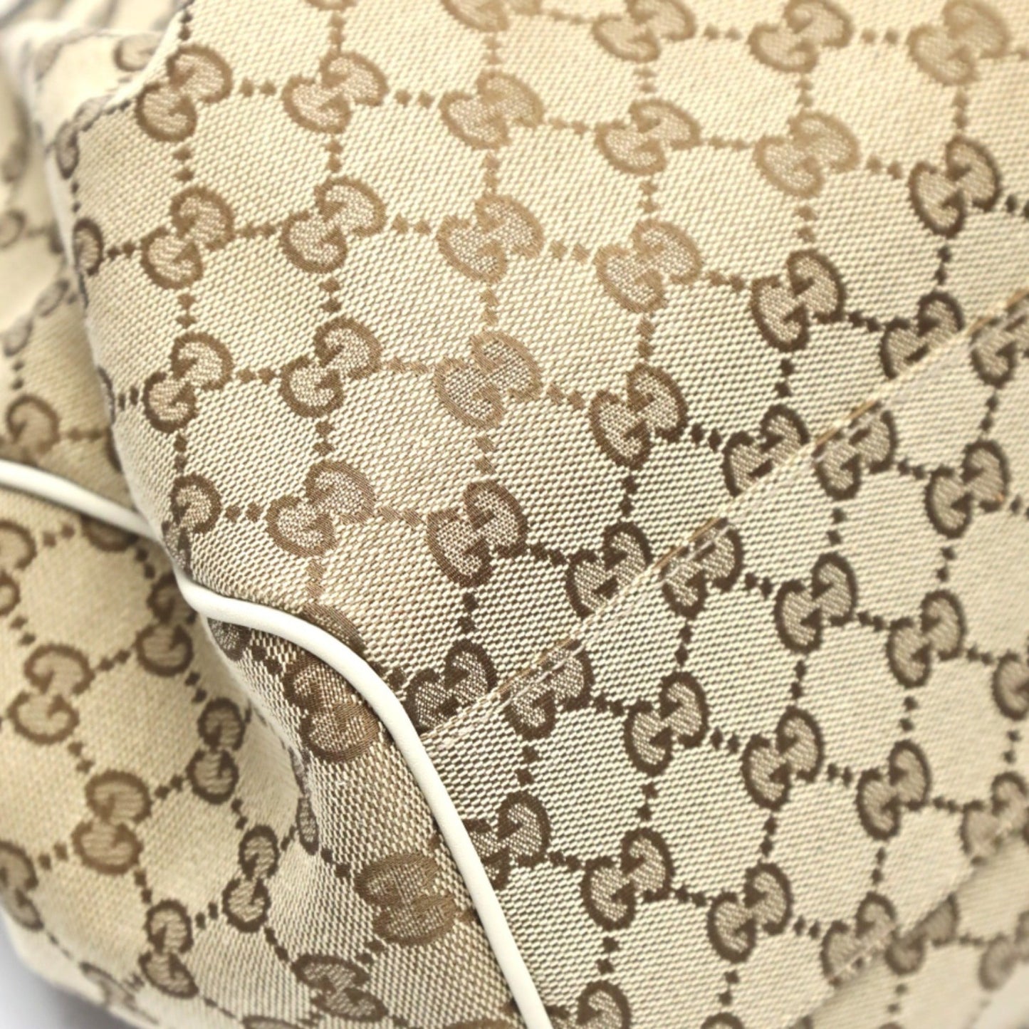 Gucci Brown Gg Canvas Handbag