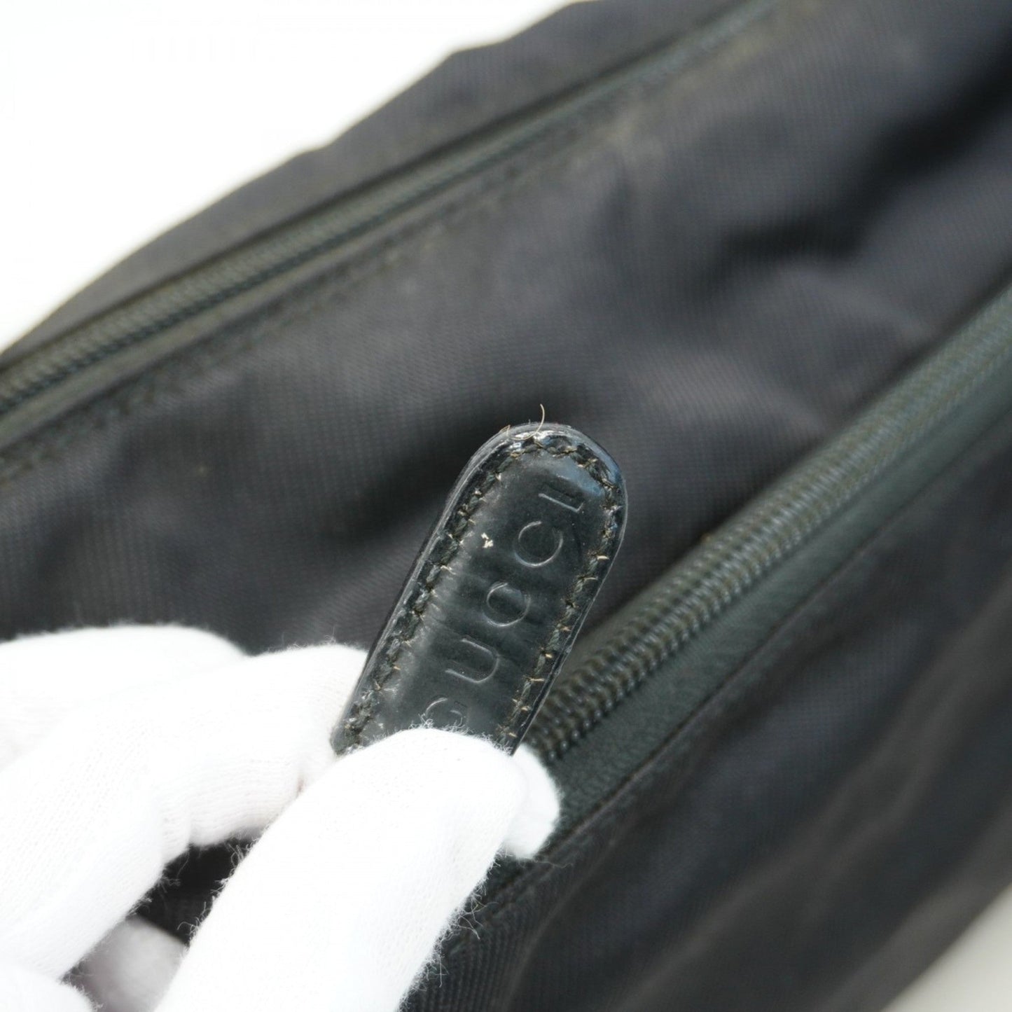 Gucci Black Nylon Shoulder Bag