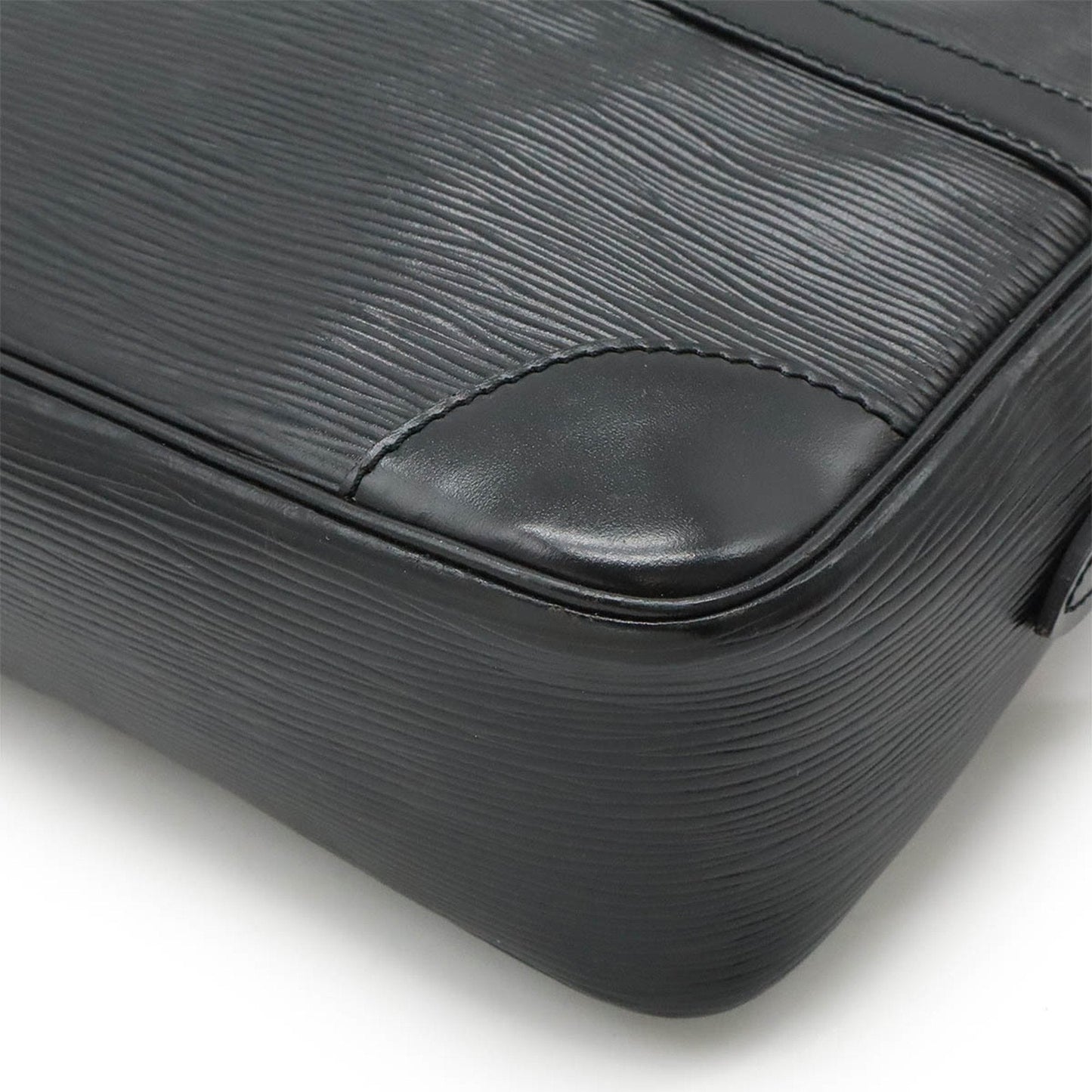 Louis Vuitton Noir Epi Leather Shoulder Bag