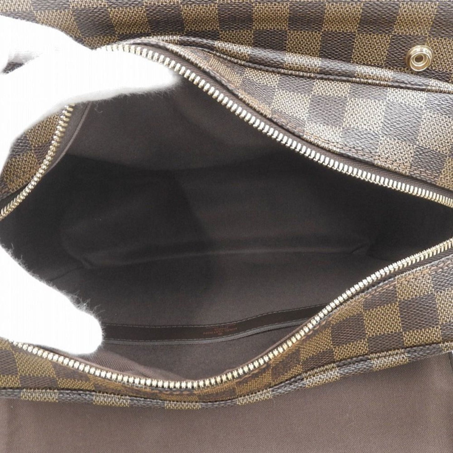 Louis Vuitton Damier Canvas Ebene Damier Canvas Shoulder Bag