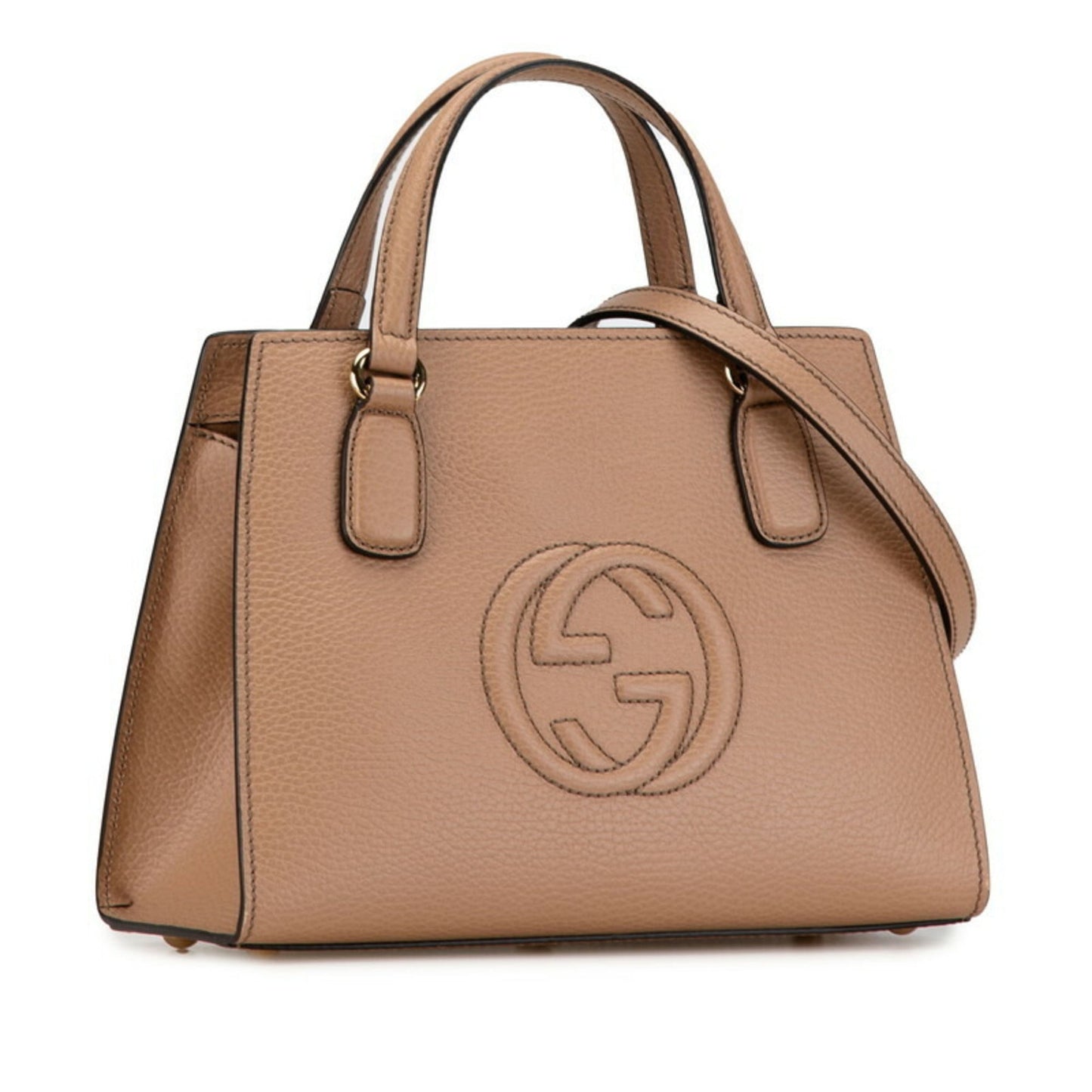 Gucci Soho Beige Leather Handbag Shoulder Bag