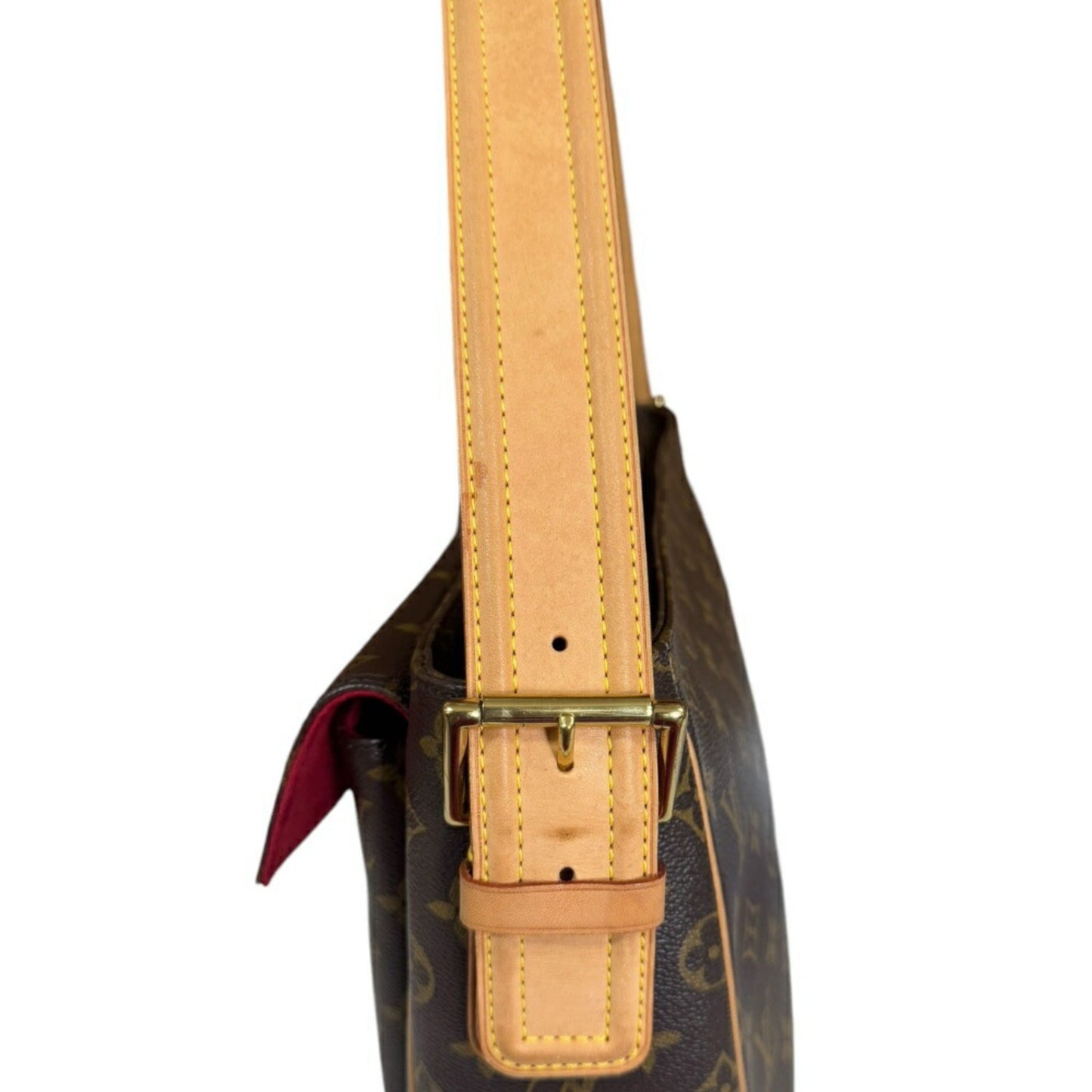 Louis Vuitton Brown Monogram Canvas Shoulder Bag
