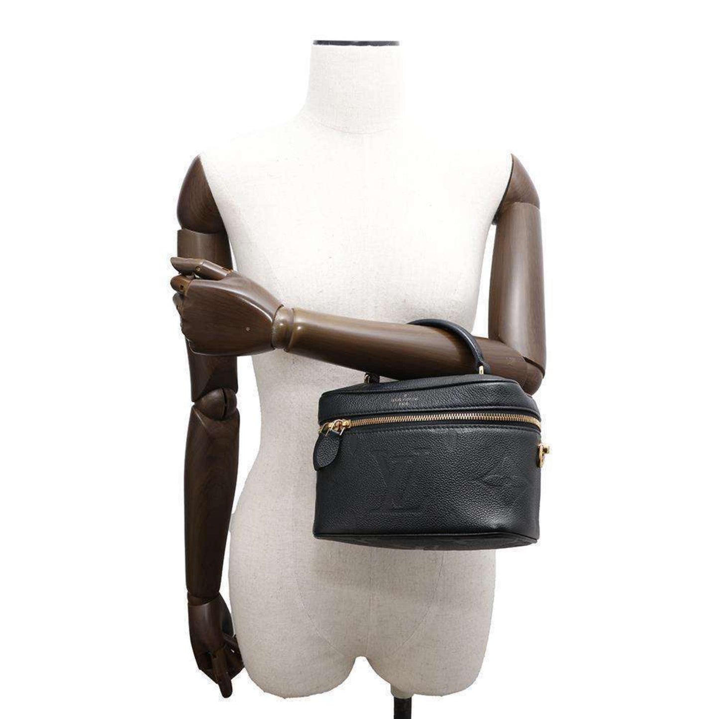 Louis Vuitton Noir Monogram Empreinte Shoulder Bag Vanity Bag