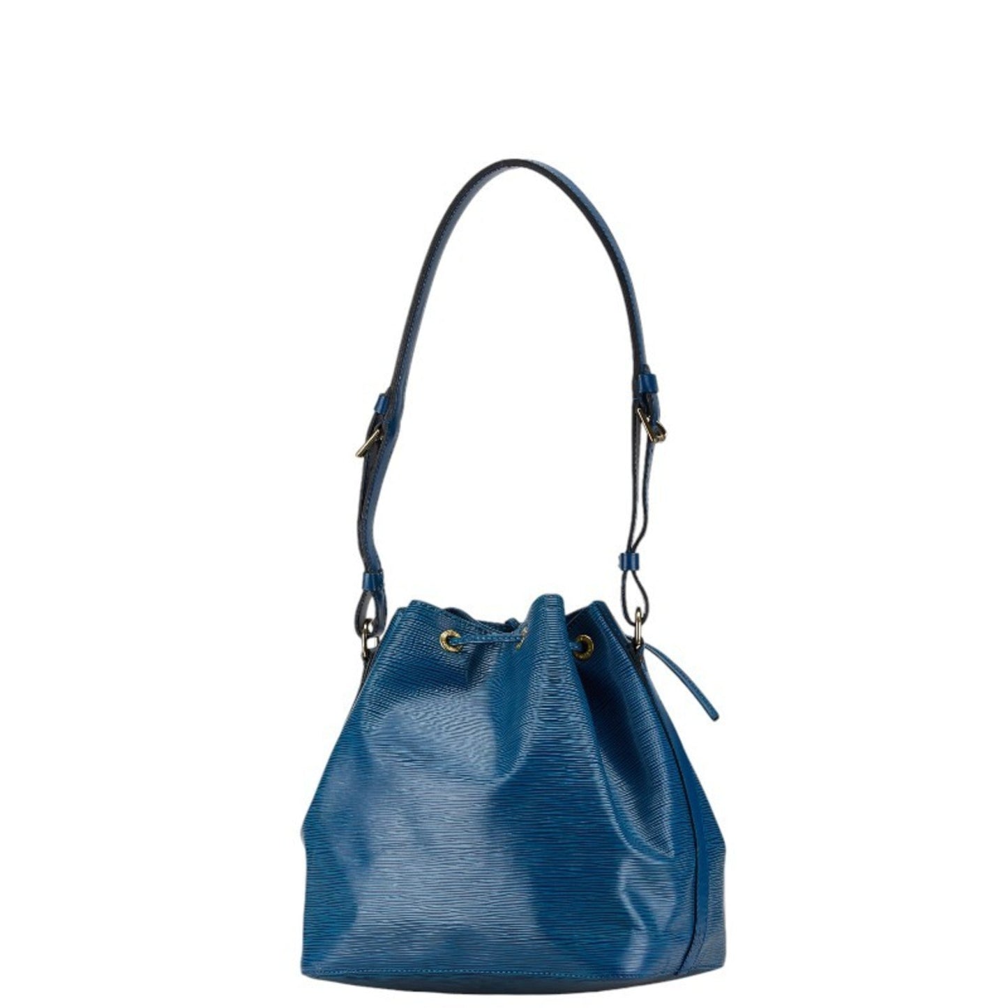 Louis Vuitton Toledo Blue Leather Shoulder Bag