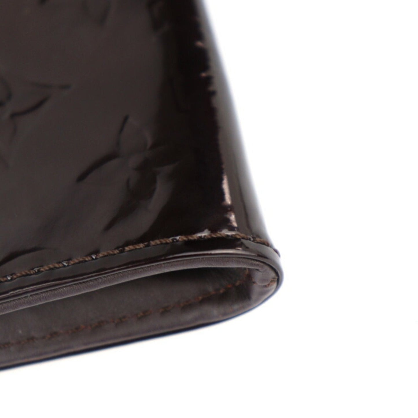 Louis Vuitton Amarante Monogram Vernis Clutch Bag Handbag Pouch Shoulder Bag