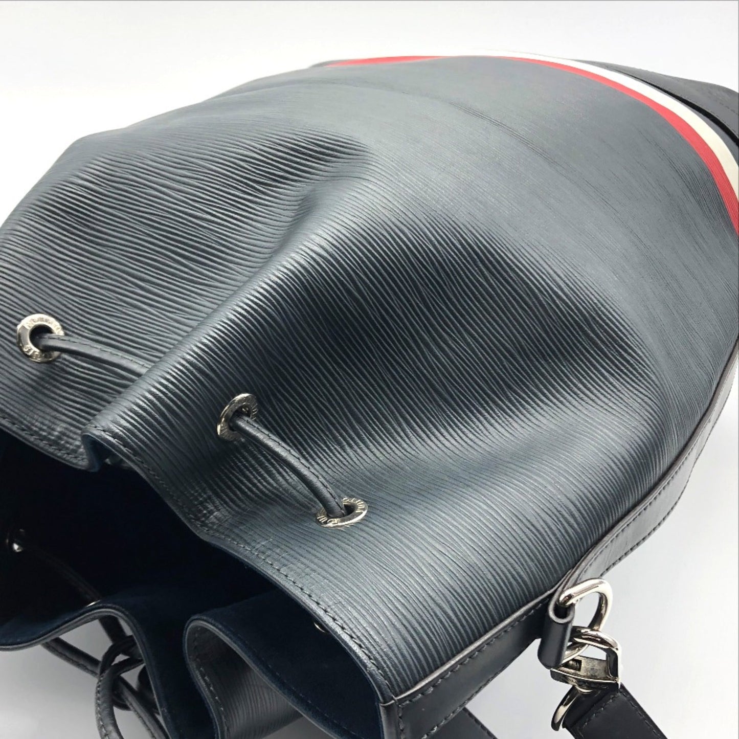 Louis Vuitton Black Leather Shoulder Bag