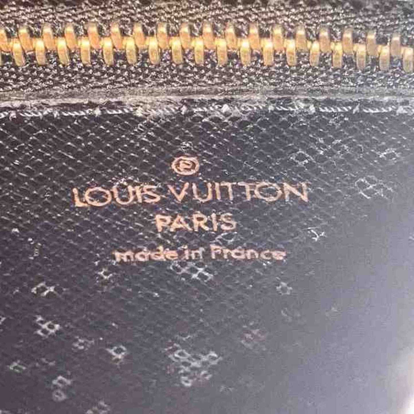Louis Vuitton Toledo Blue Leather Shoulder Bag