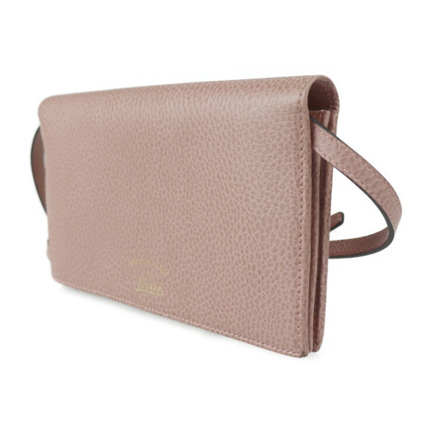 Gucci Pink Chain/Shoulder Wallet
