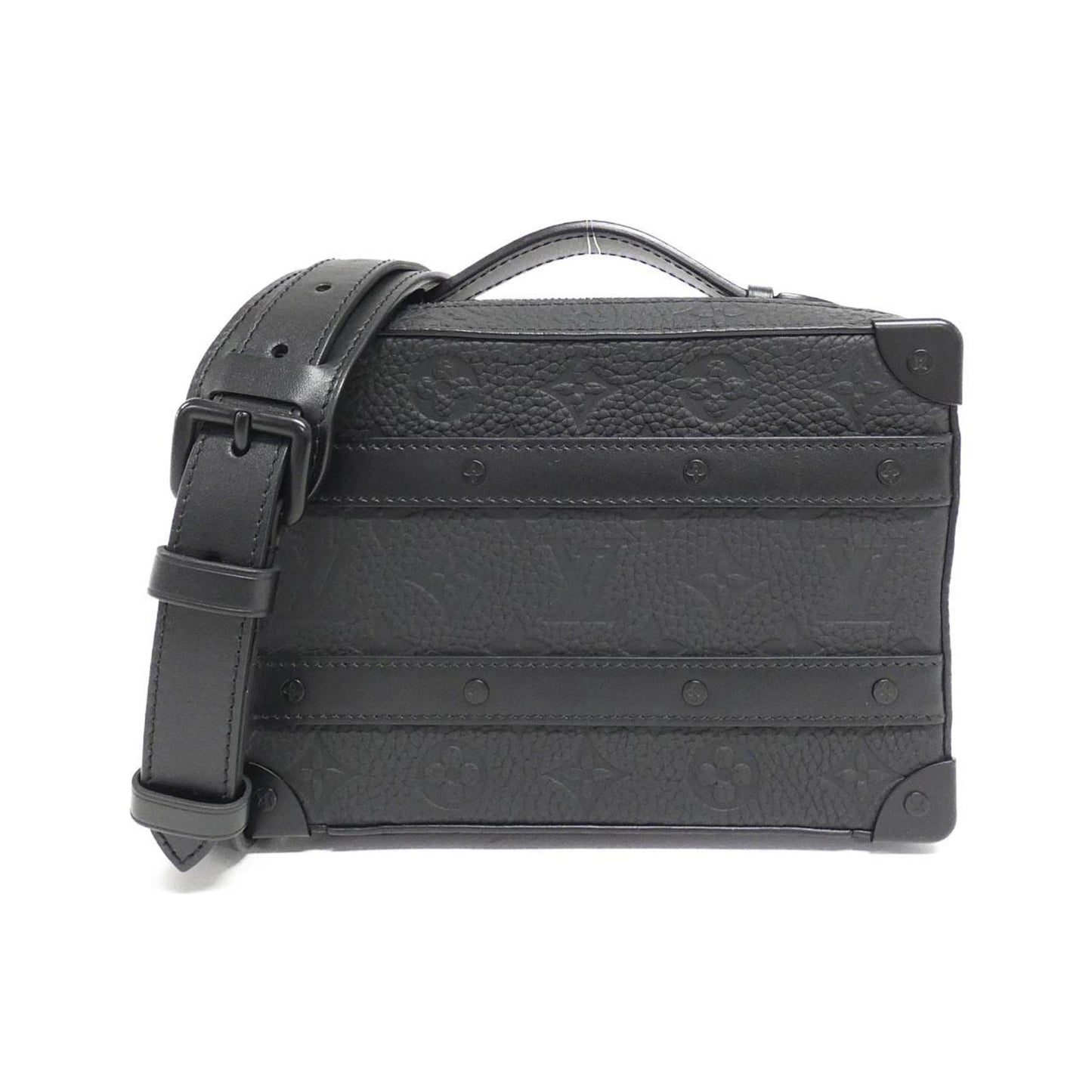 Louis Vuitton Taurillon Black Leather Shoulder Bag