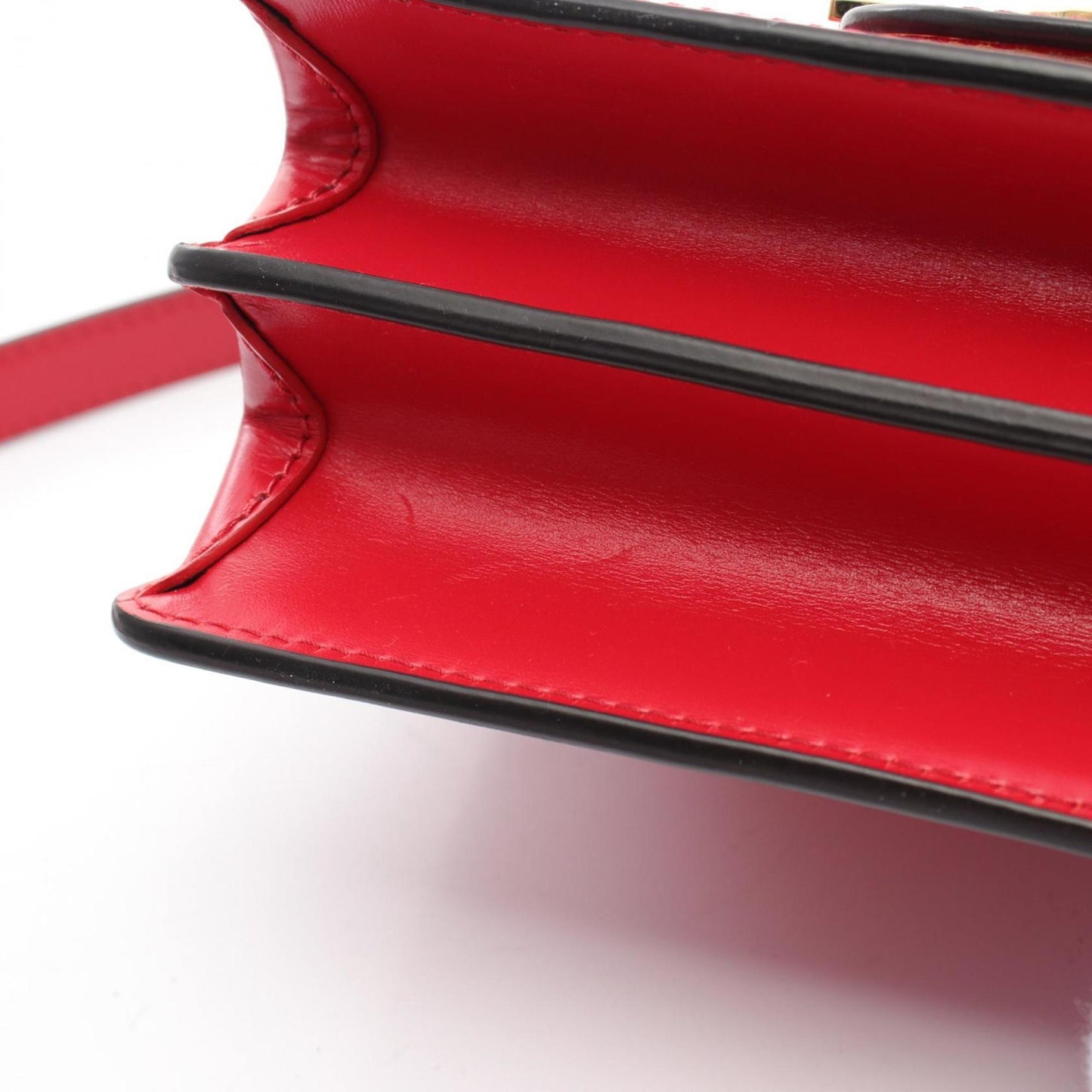 Louis Vuitton Red Color Monogram Vernis Shoulder Bag