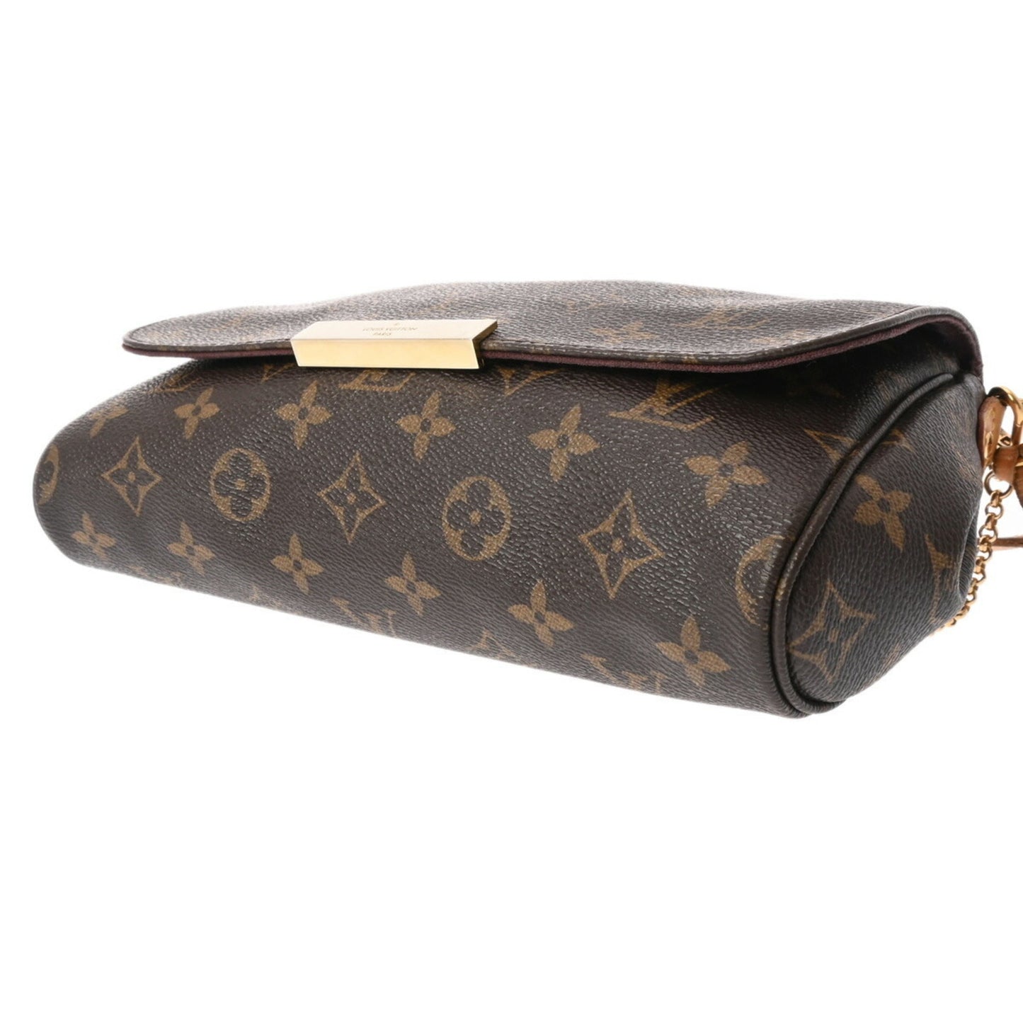Louis Vuitton Brown Monogram Canvas Shoulder Bag