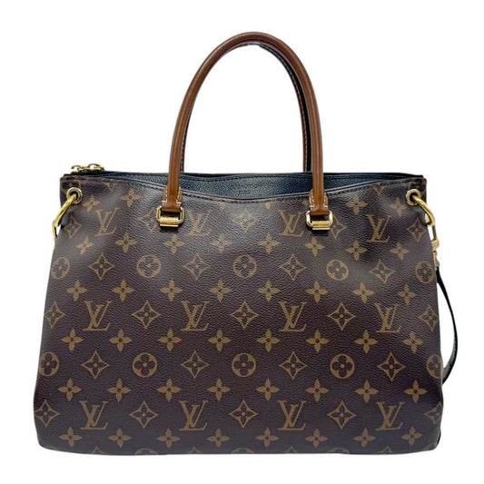 Louis Vuitton Noir Monogram Handbag Shoulder Bag ()