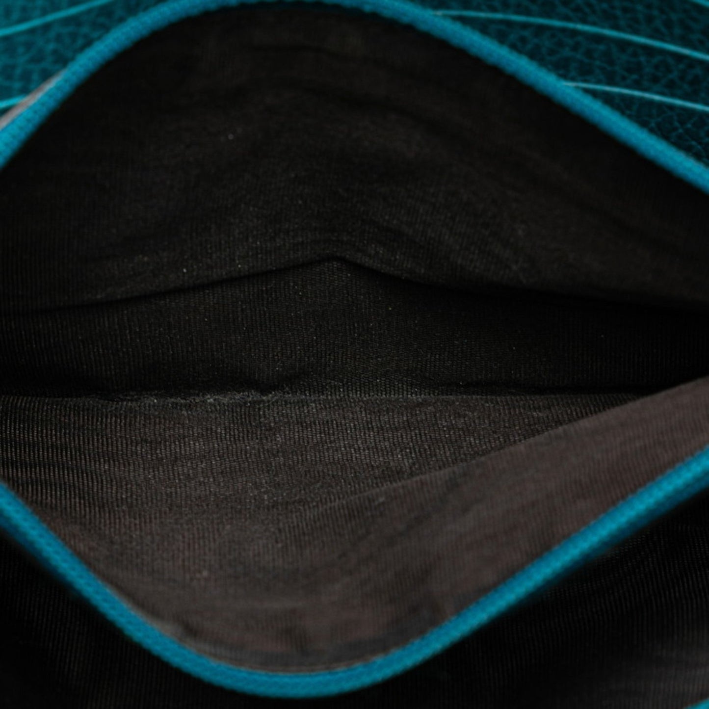Gucci Blue Turquoise Leather Coin Purse/Coin Case