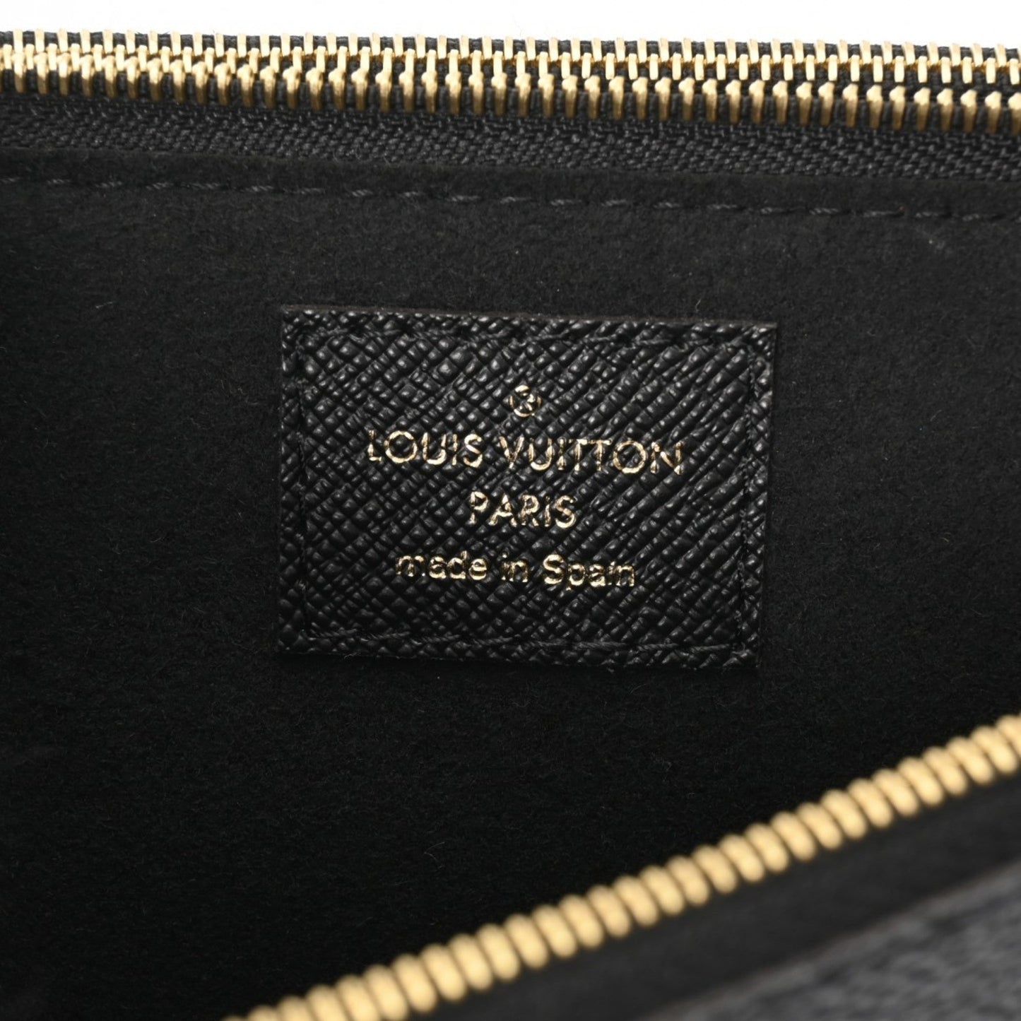 Louis Vuitton Black Brown Monogram Monogram Pochette Shoulder Bag