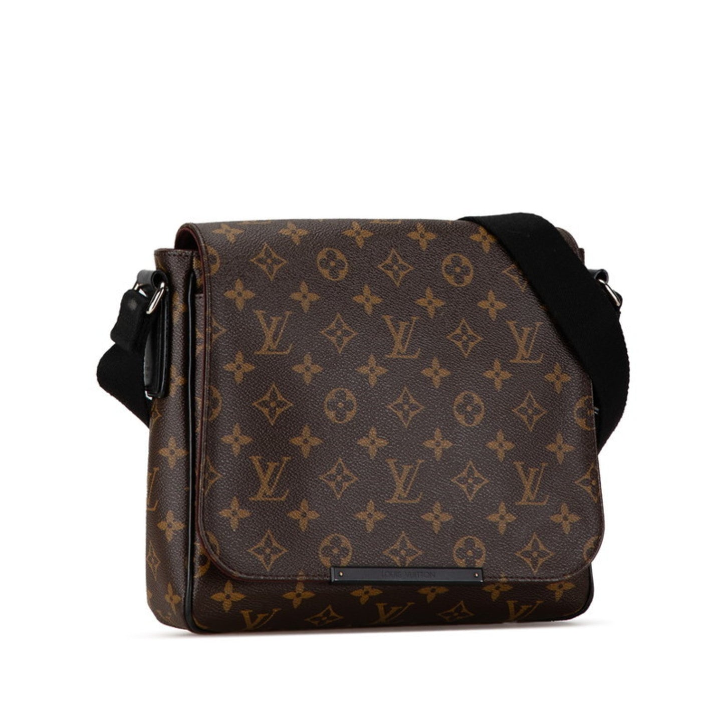 Louis Vuitton Brown Pvc Leather Shoulder Bag