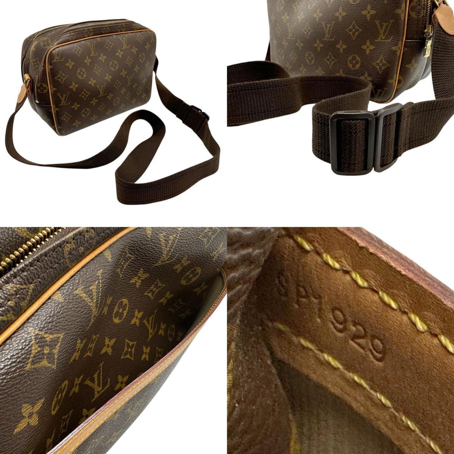 Louis Vuitton Brown Monogram Shoulder Bag