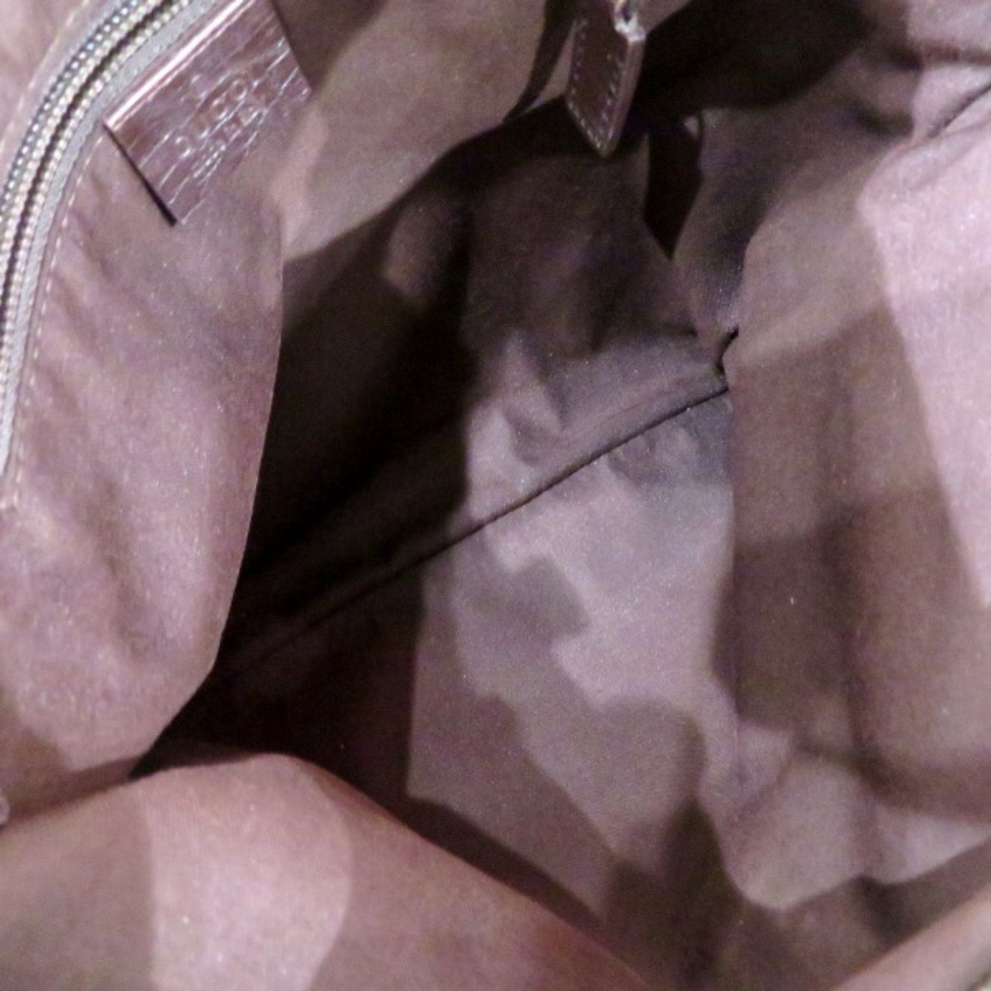 Gucci Brown Pvc Canvas Shoulder Bag