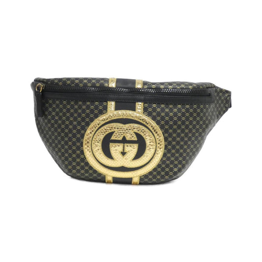 Gucci Black Leather Fanny Pack ()
