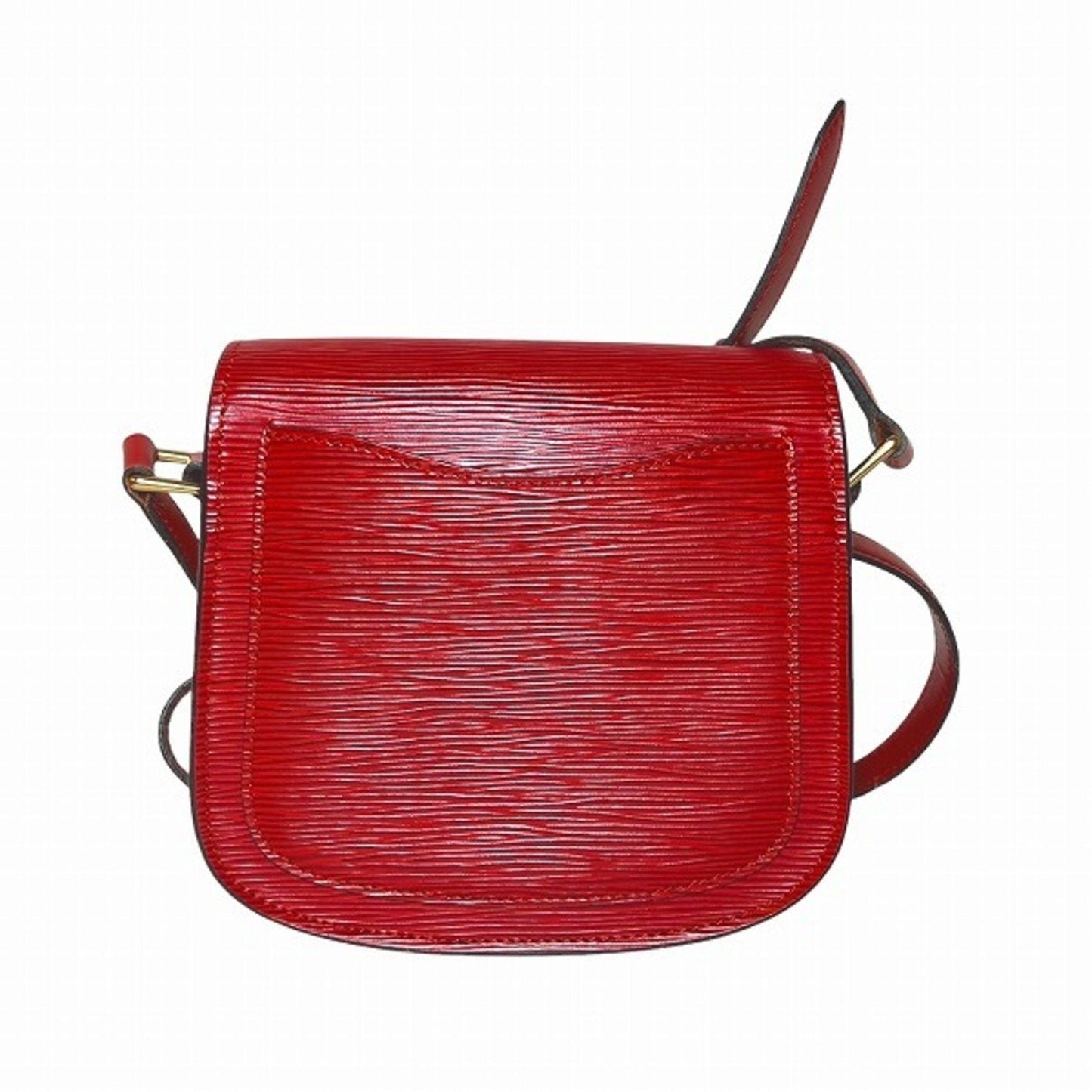Louis Vuitton Castilian Red Leather Shoulder Bag