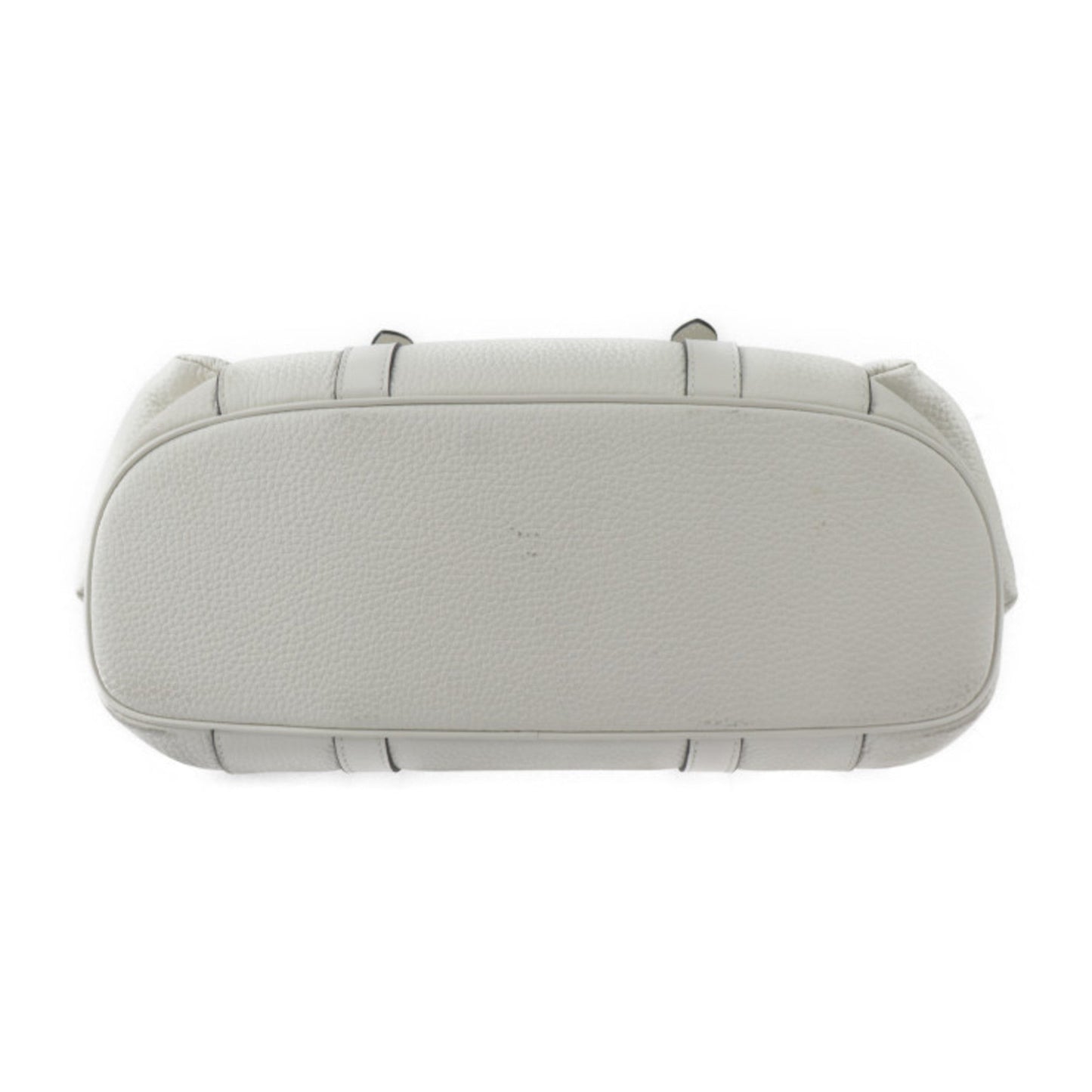 Louis Vuitton Blanc White Leather Handbag Shoulder Bag