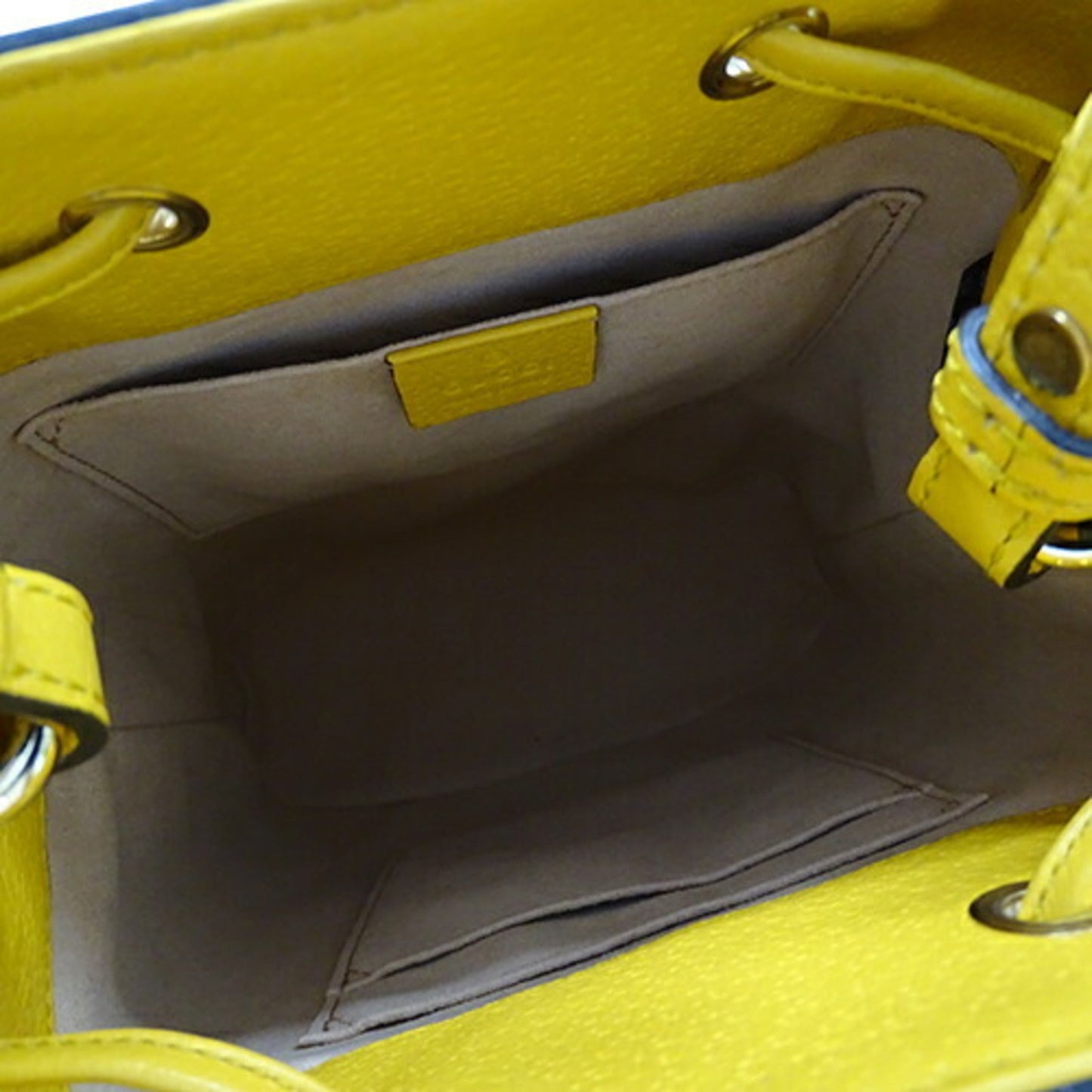 Gucci Multi-Color Yellow Gg Supreme Canvas Handbag Shoulder Bag