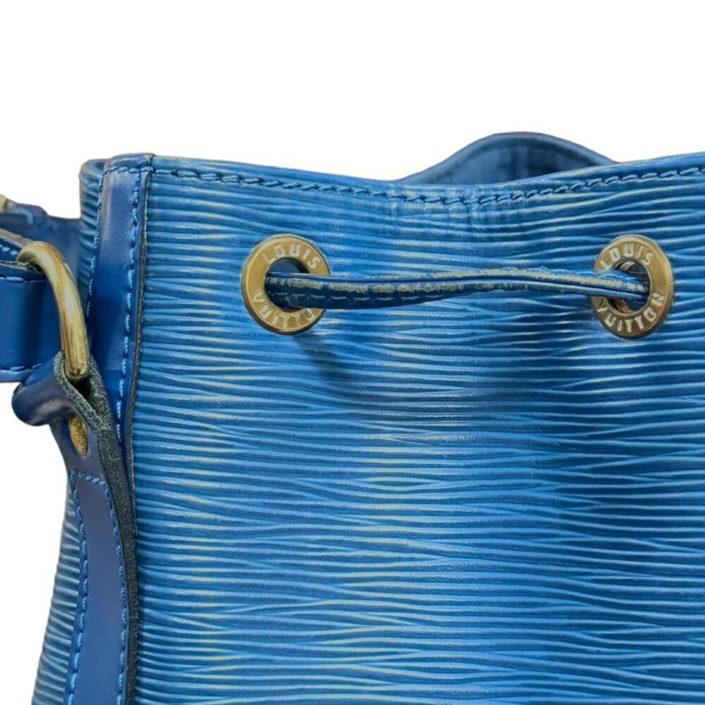 Louis Vuitton Epi Blue Epi Leather Shoulder Bag