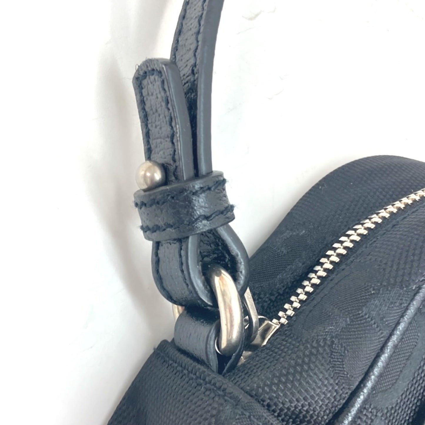 Gucci Black Cloth Shoulder Bag