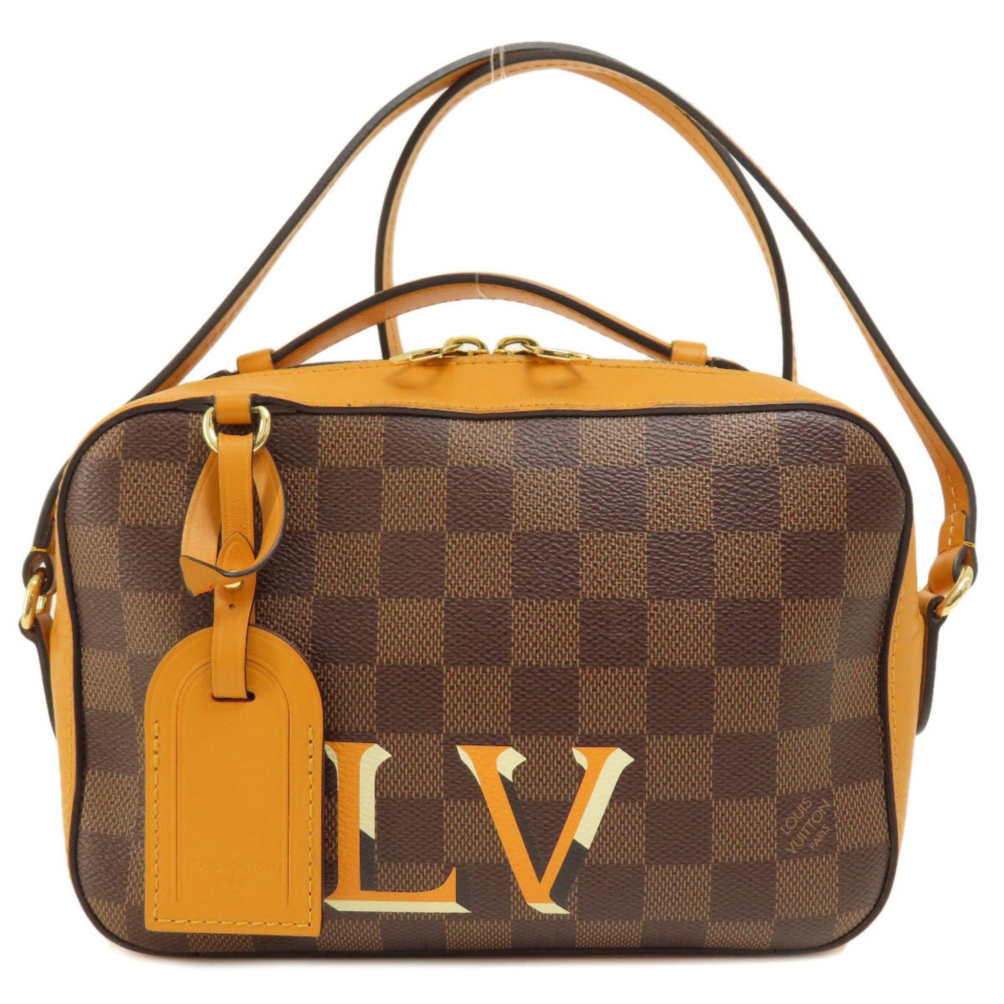 Louis Vuitton Damier Damier Canvas Ebene Damier Canvas Shoulder Bag