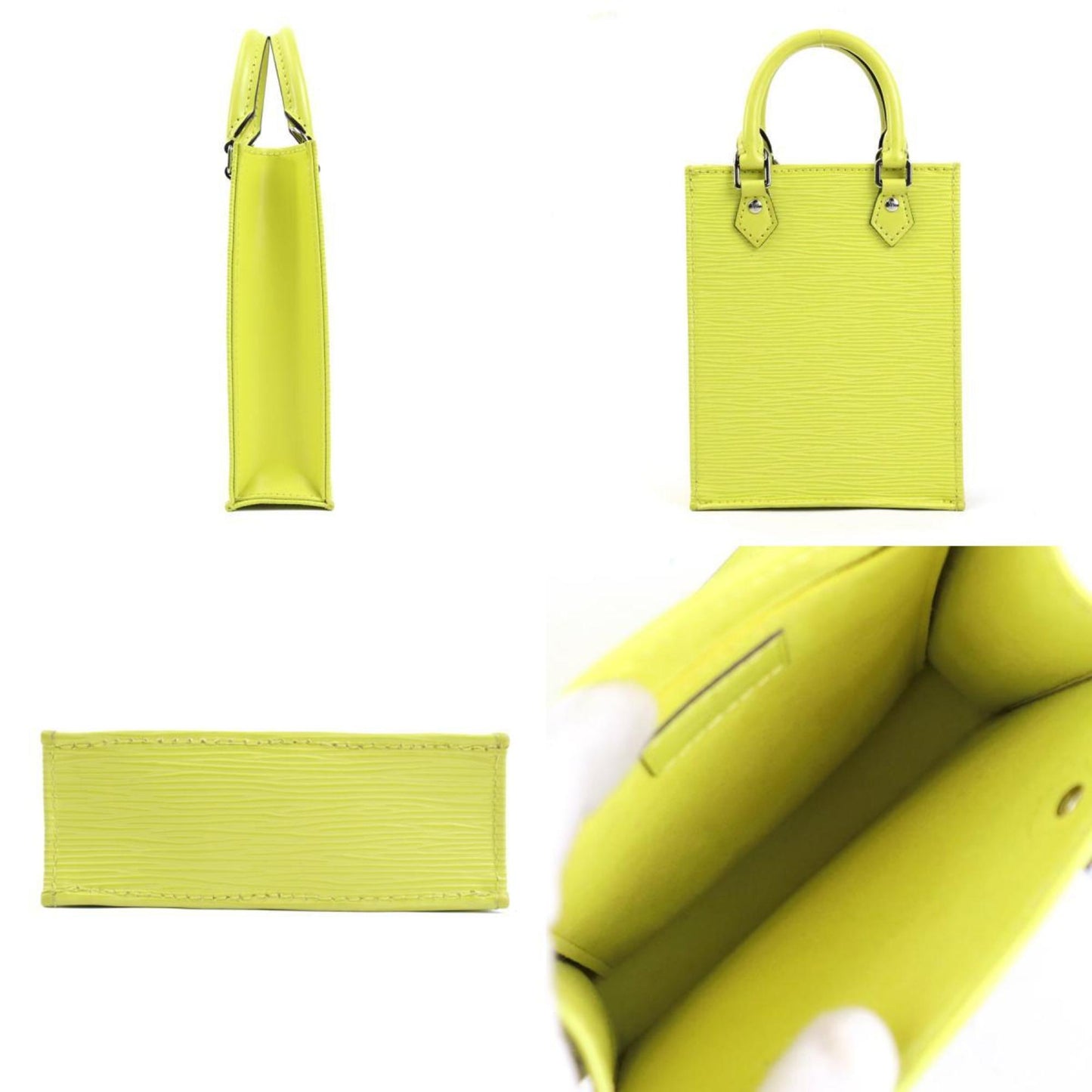 Louis Vuitton Yellow Epi Leather Handbag Shoulder Bag