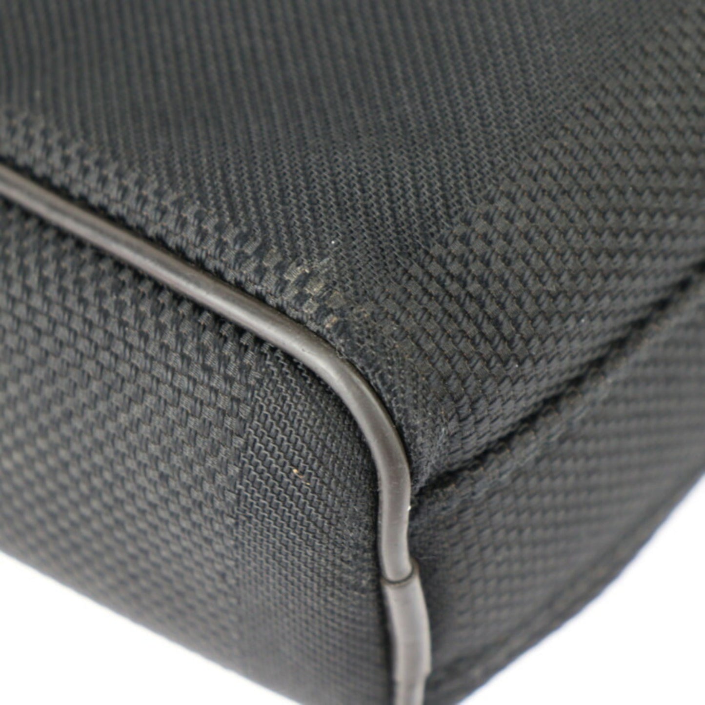 Louis Vuitton Black Brown Damier Geant Leather Messenger Bag Shoulder Bag