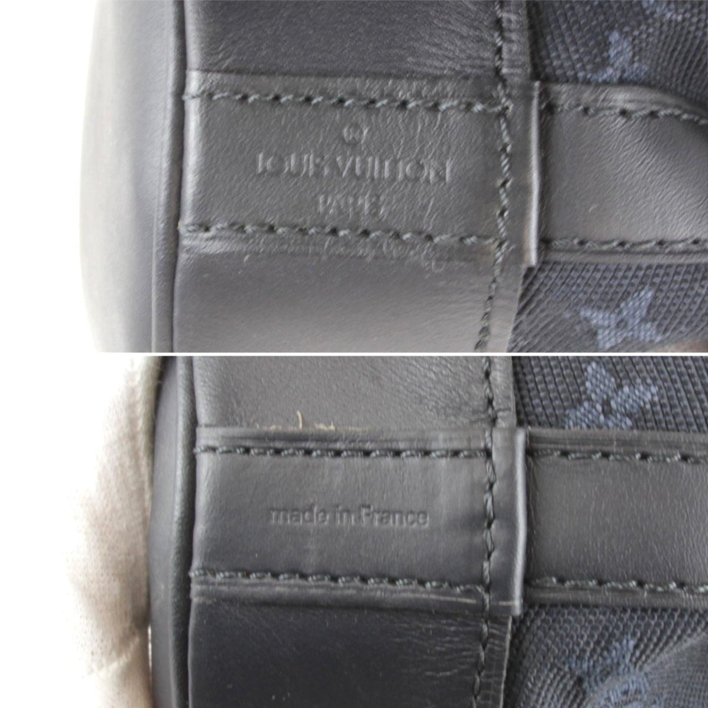 Louis Vuitton Navy Monogram Canvas Shoulder Bag