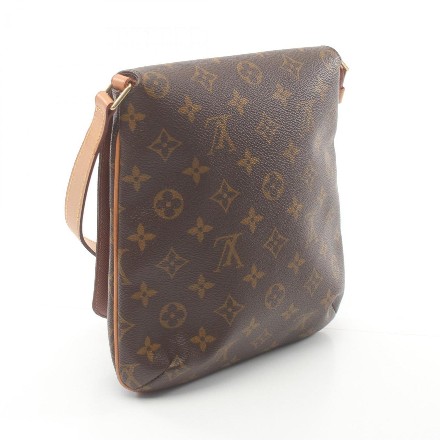 Louis Vuitton Brown Coated Canvas Monogram Pvc Leather Shoulder Bag