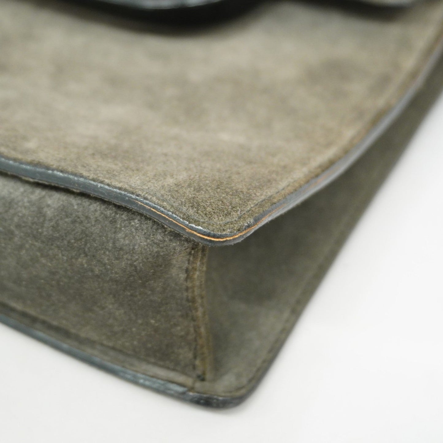 Gucci Black Suede Shoulder Bag