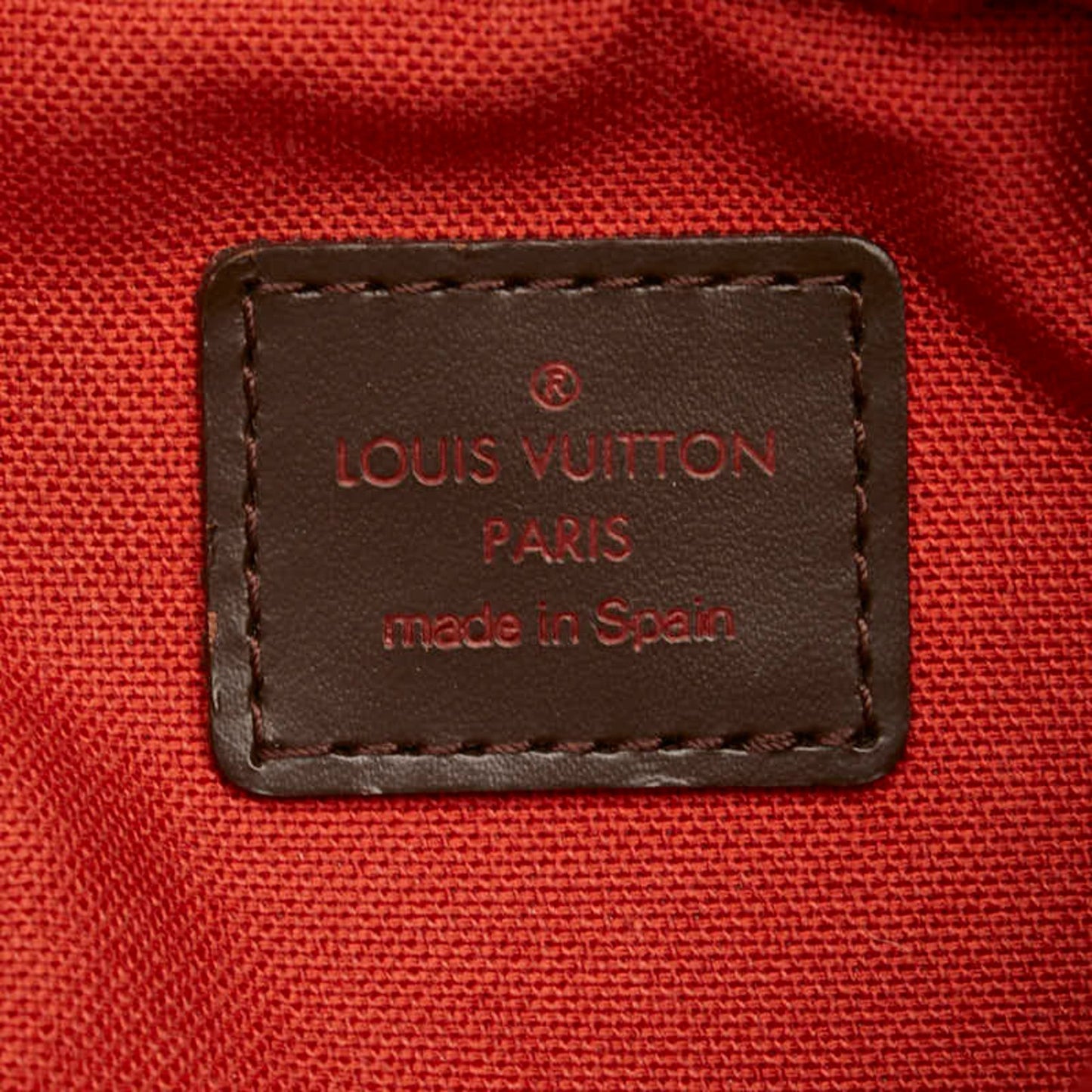 Louis Vuitton Brown Pvc Leather Shoulder Bag Sling Bag